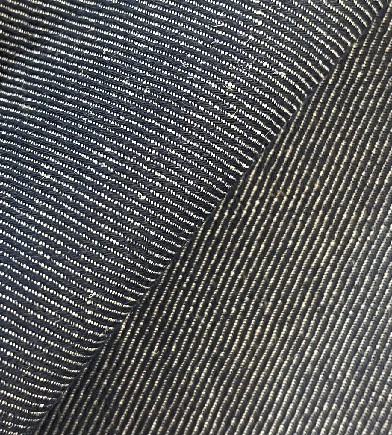 Made in Italy 100% Cotton Denim in Dark Blue