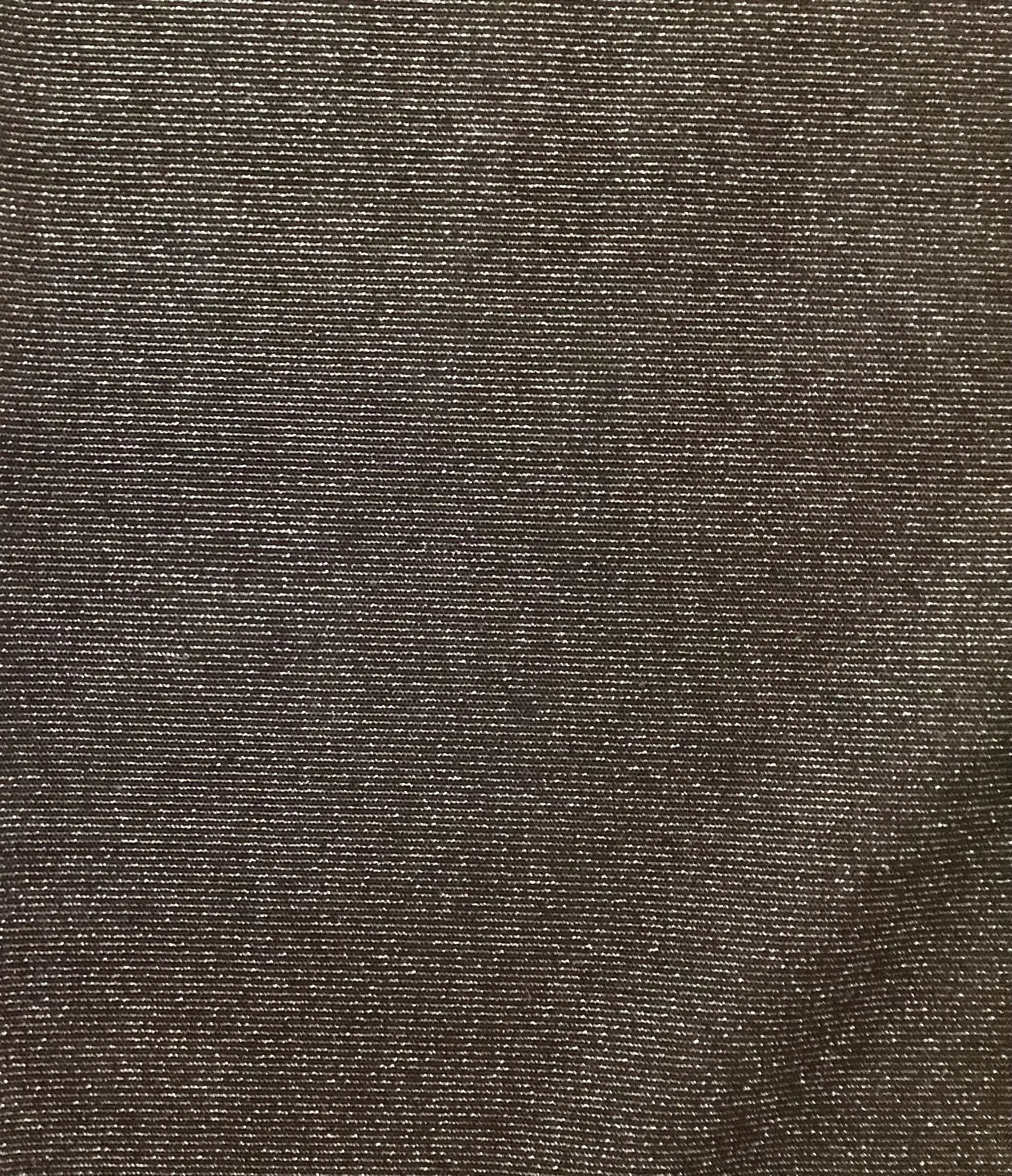 Made In Italy Metallic Nylon Tulle In Black Sliver