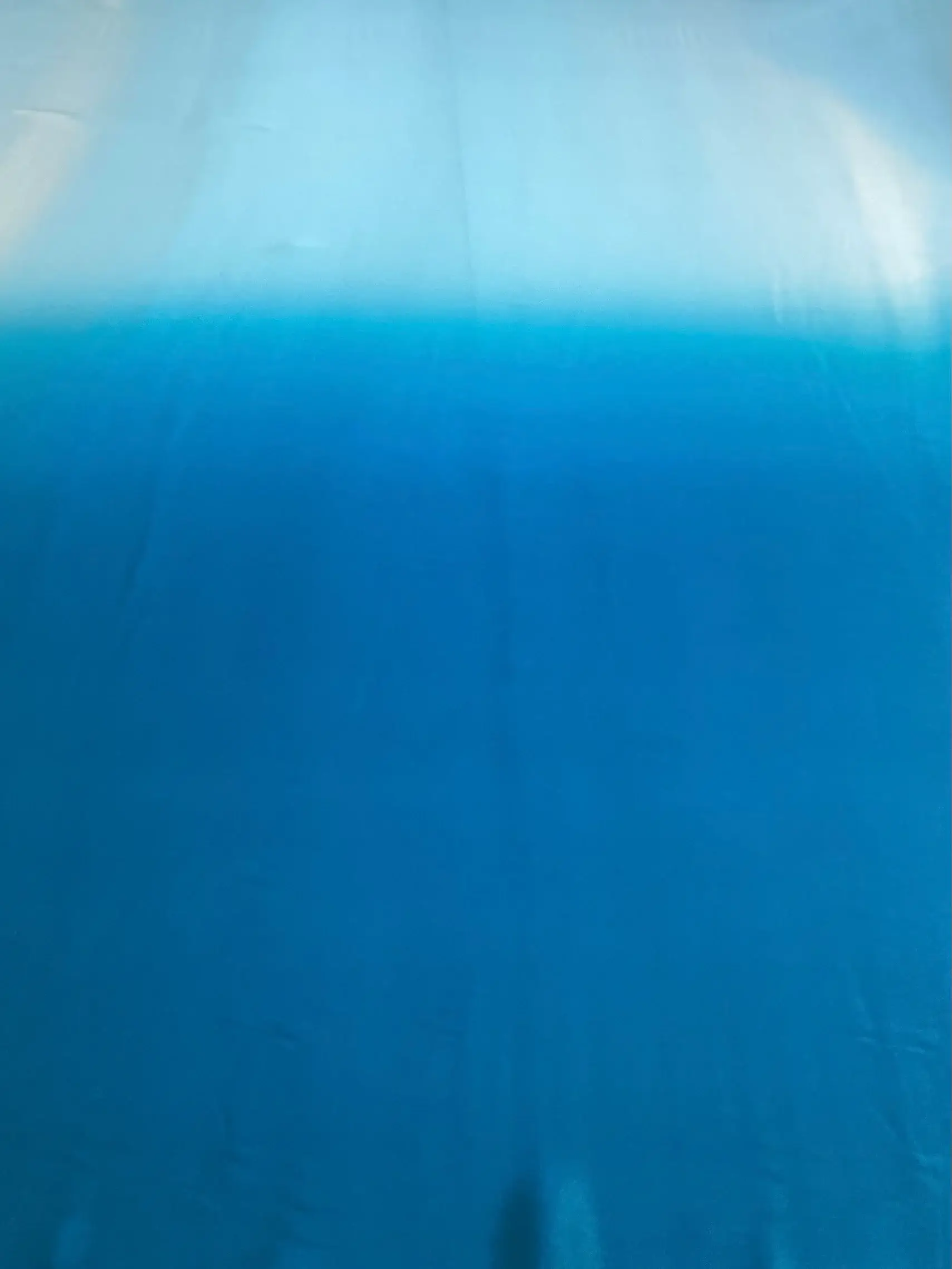 Ombre Polyester Charmeuse in Teal