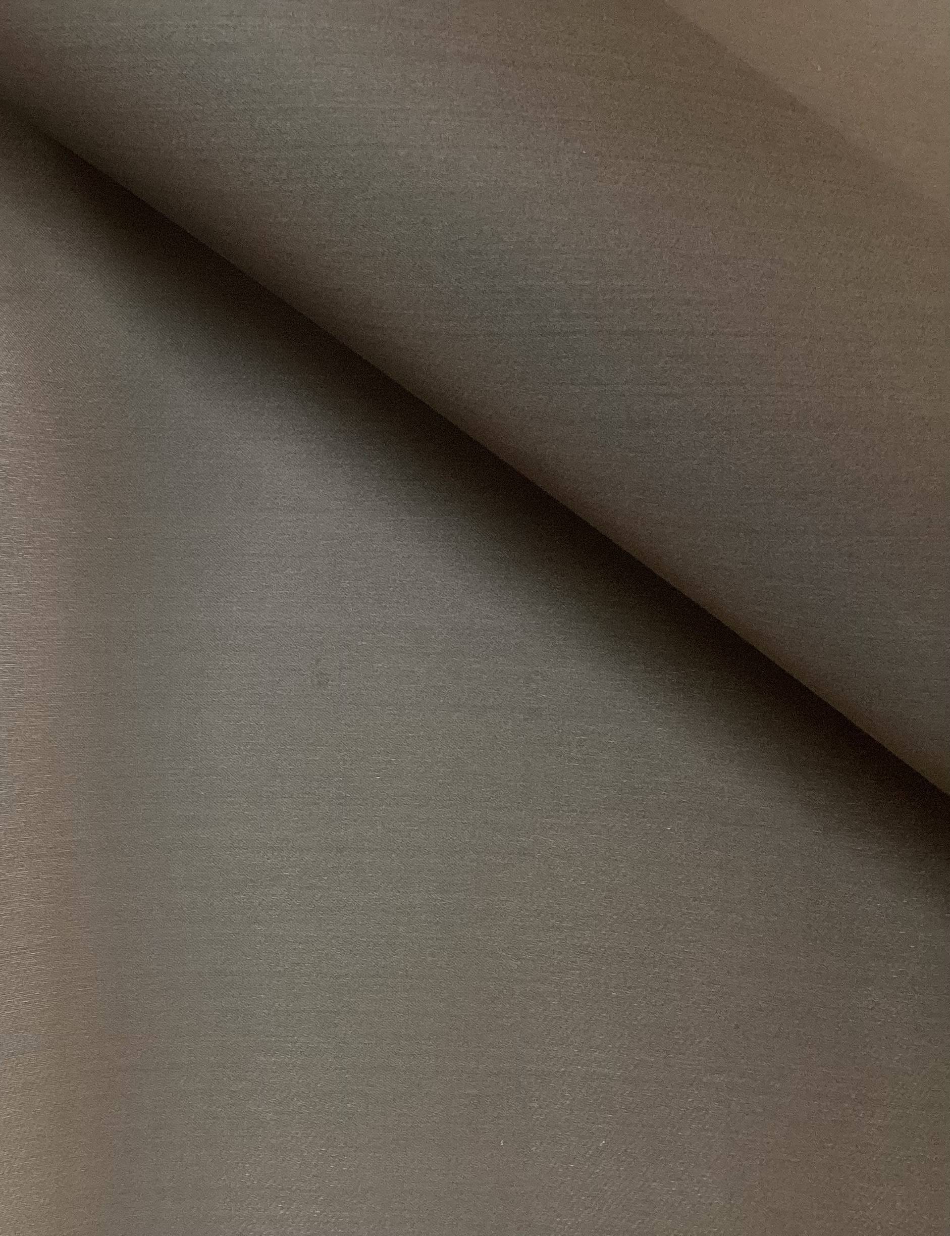 100% Silk Satin Organza In Gray Pearl 