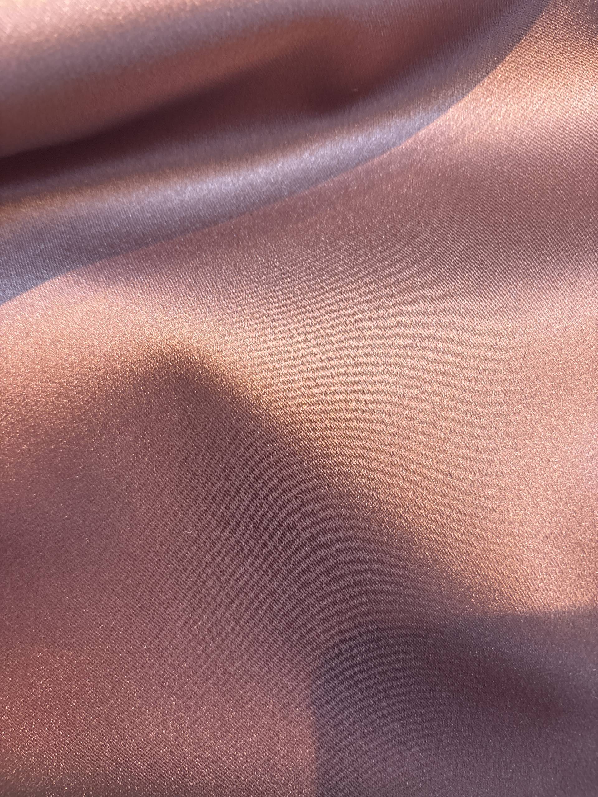 Armani Triacetate Stretch Satin in Vintage Rose