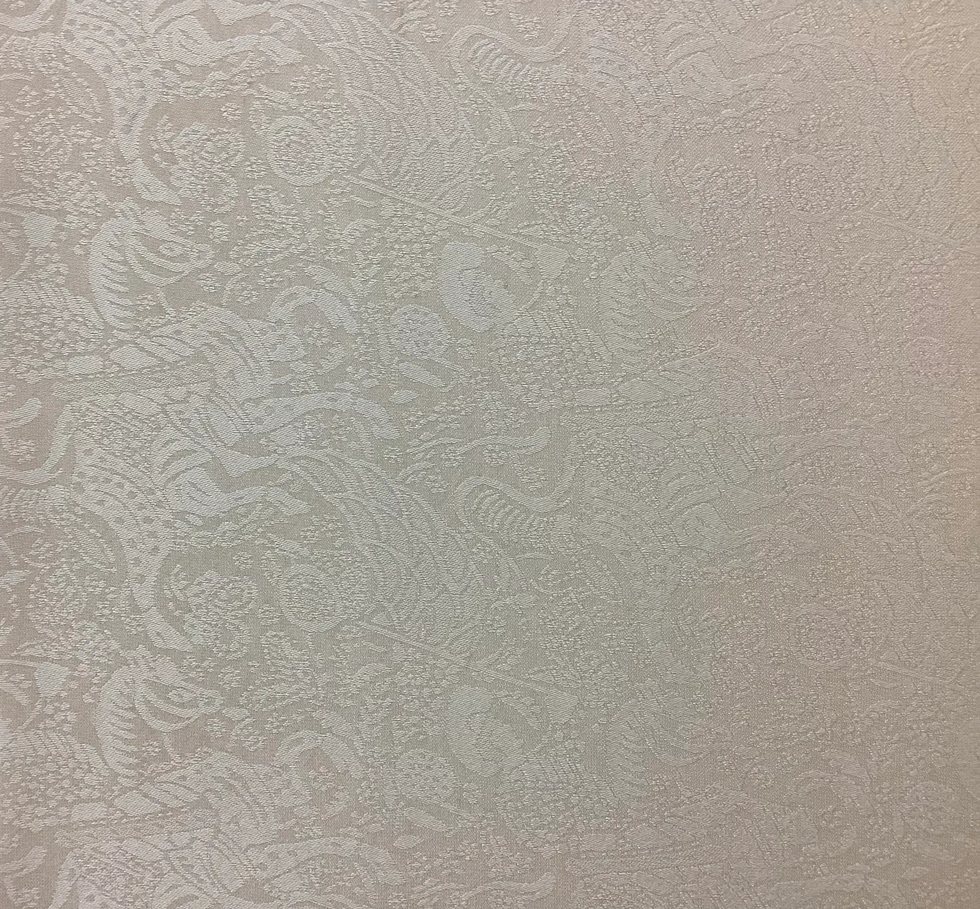 Made in Italy Pure Silk Abstract Dragon Design Jacquard in Putty
