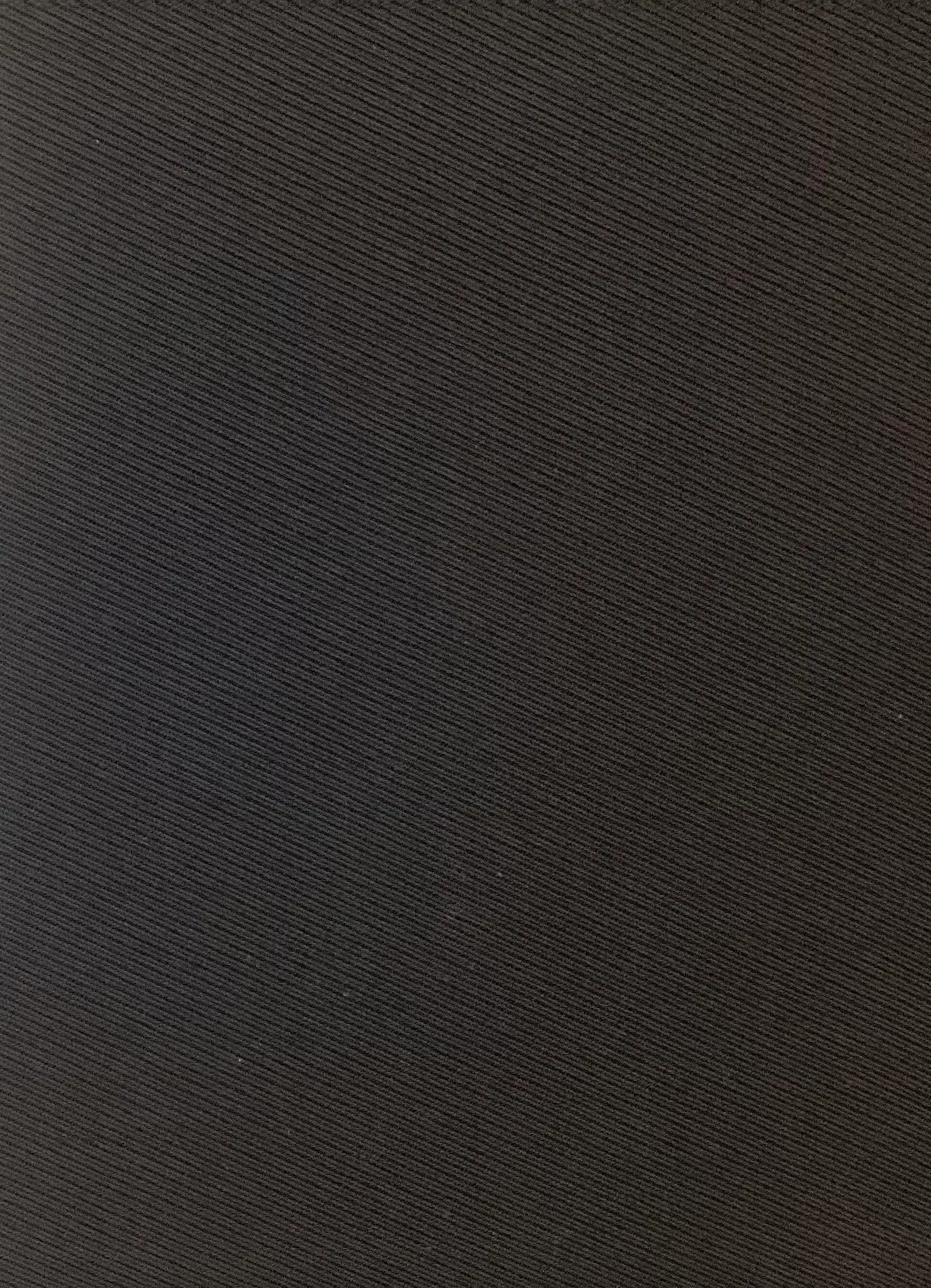 Made in Italy 100% Wool Cavalry Twill in Jet Black