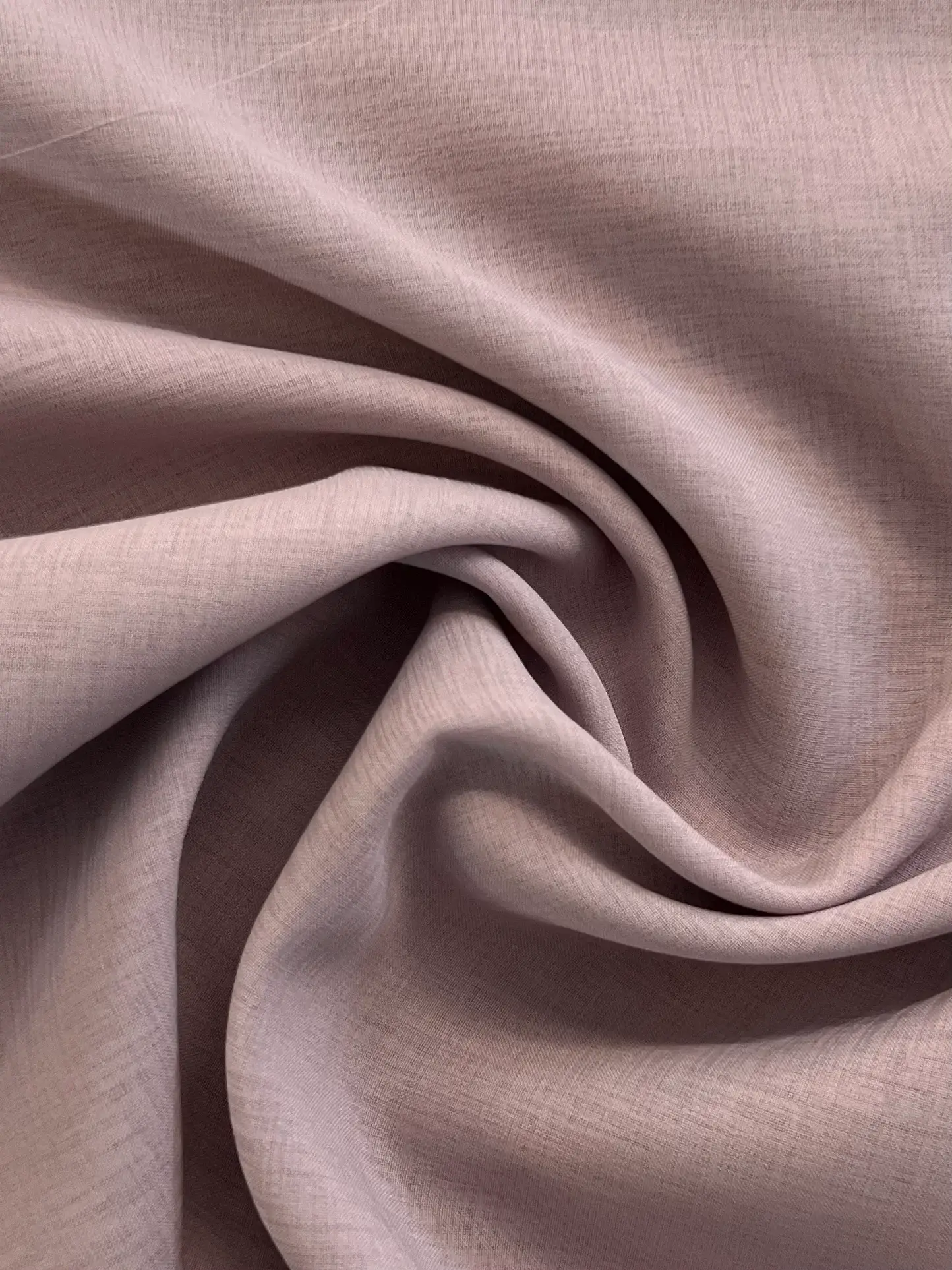 Japanese Polyester Gauze Chiffon in Mauve