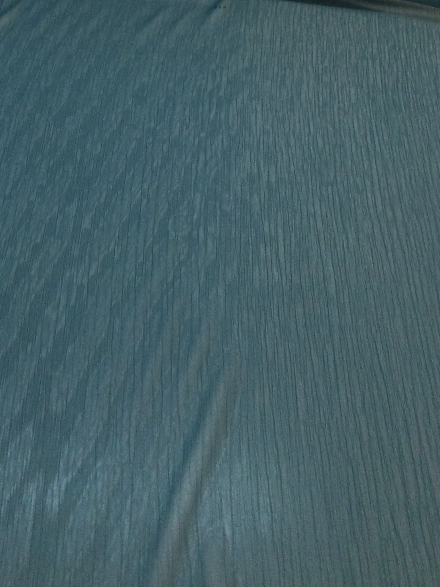 100% Polyester Crinkle Chiffon in Teal