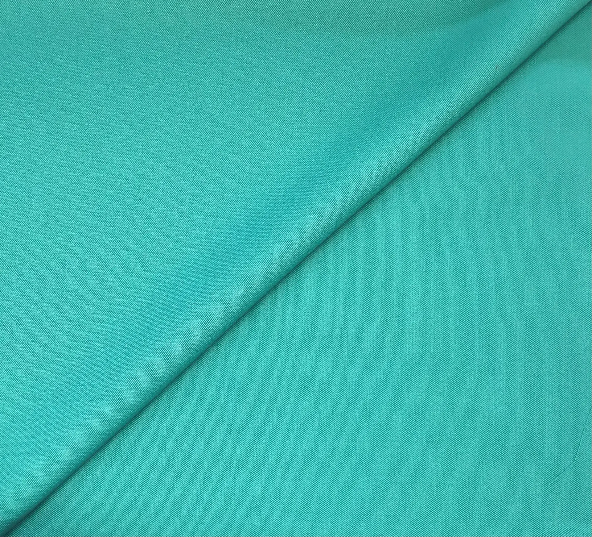 Italian Wool Gaberdine in Turquoise 