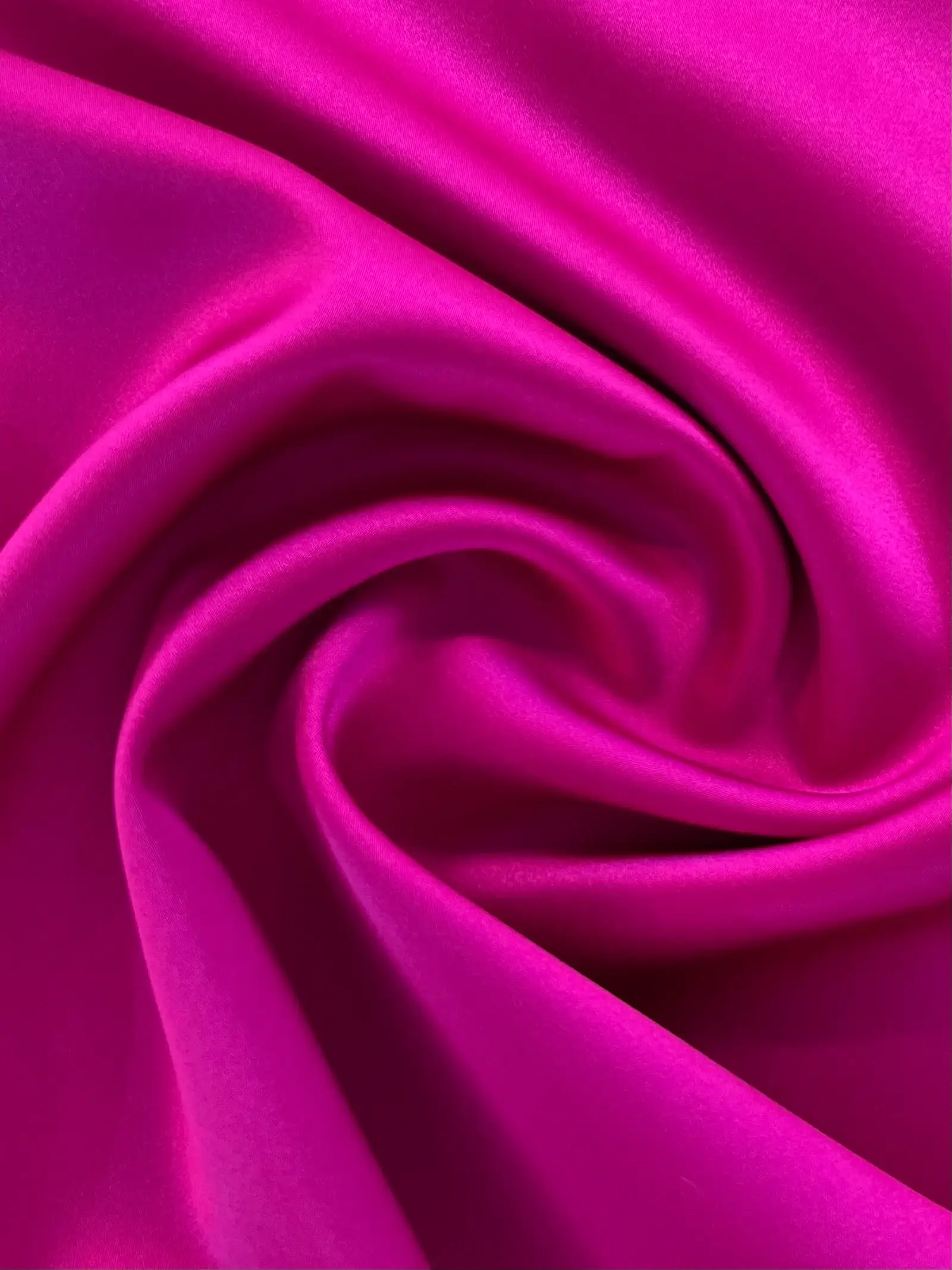 Stretch Silk Crepe Satin in Gumdrop