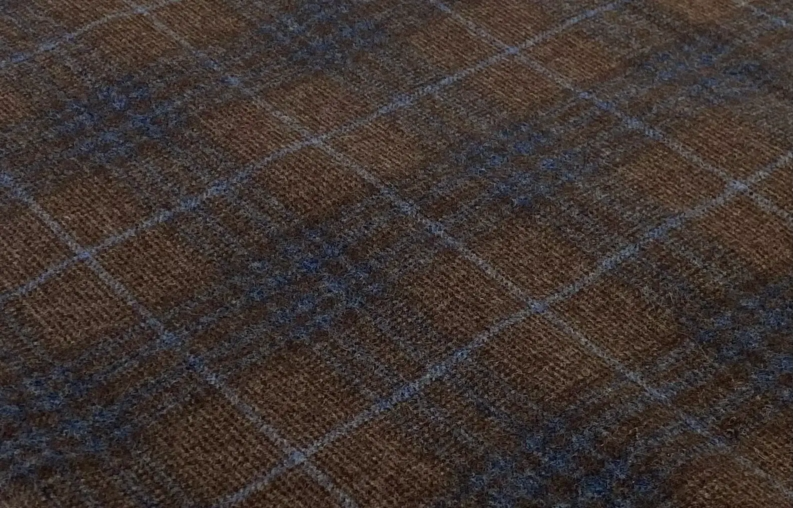 Wool Glen Plaid Fabric in Warehouse