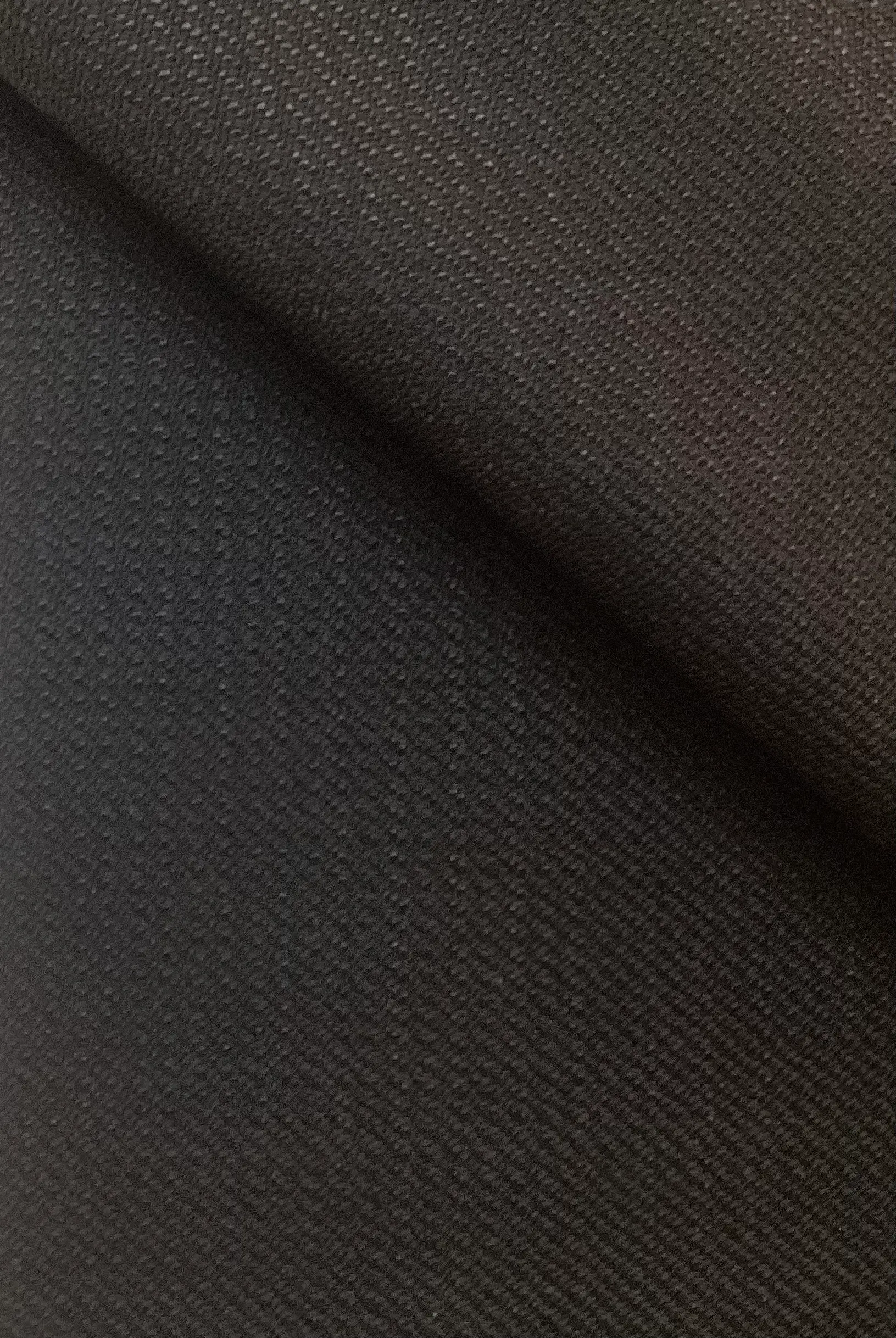 Italian High Bounce Viscose Twill in Black