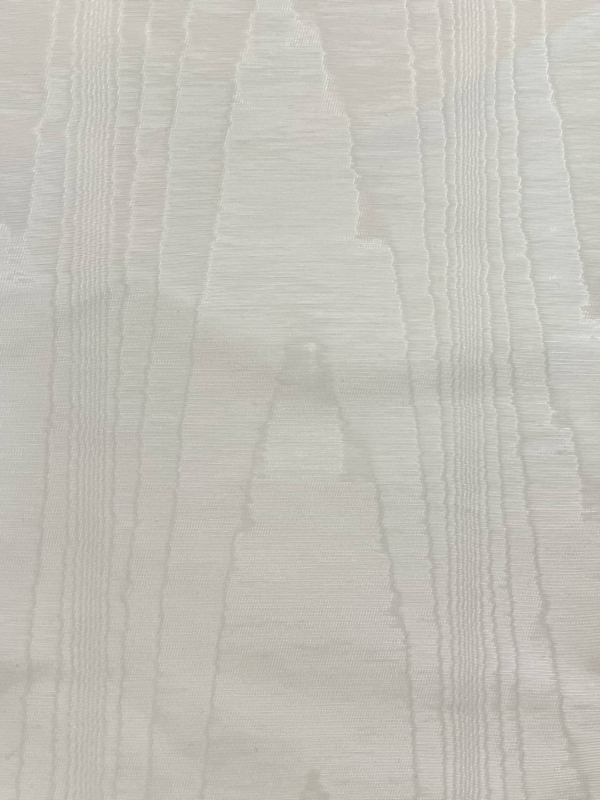 Lurex-Blend Metallic Moire in White