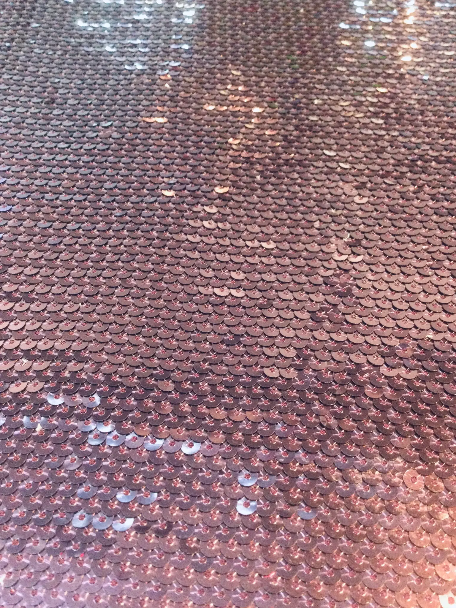 Fish Scale Sequins on Tulle in Deep Purple