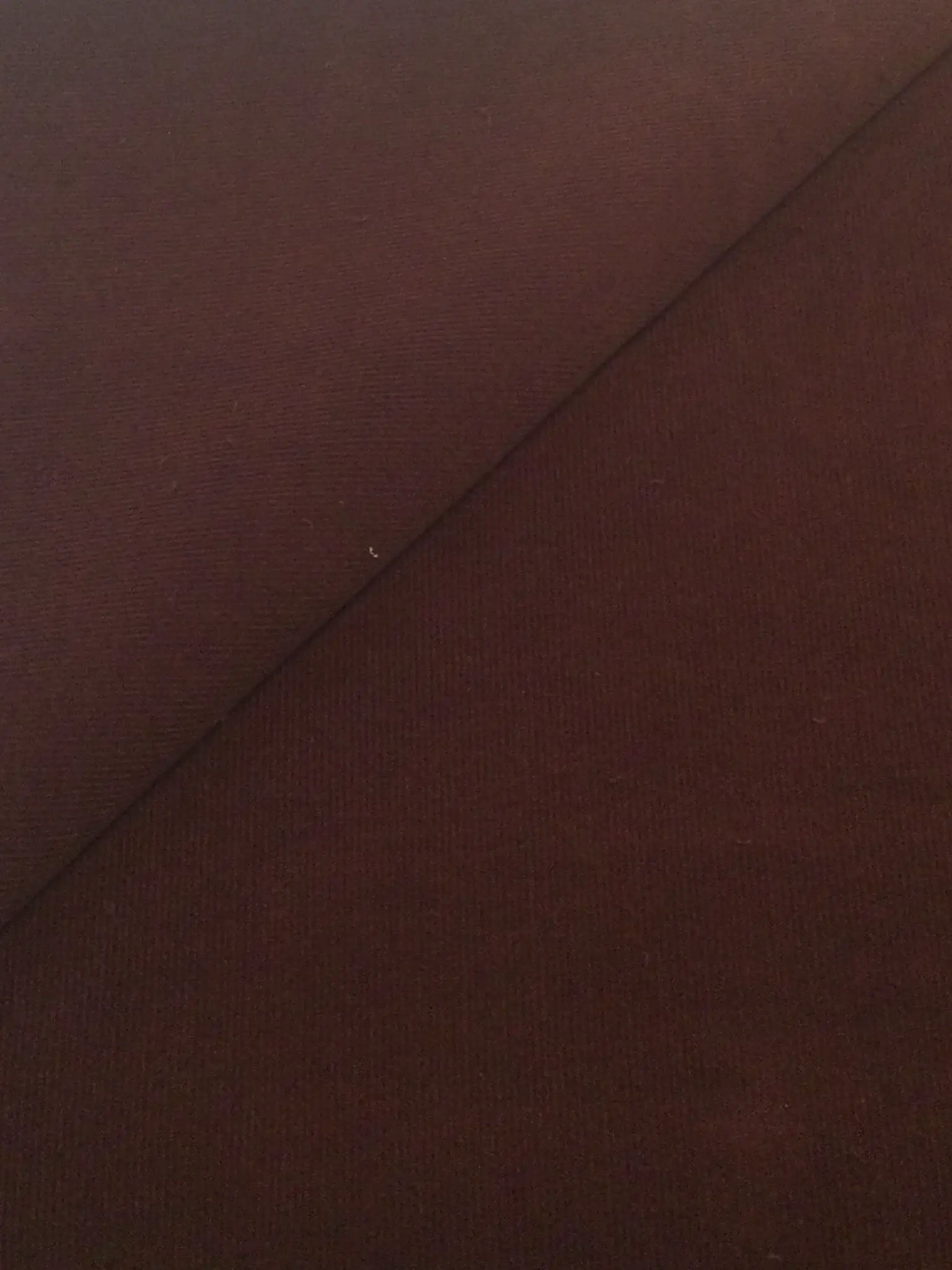 Italian Cotton Corduroy in Mahogany
