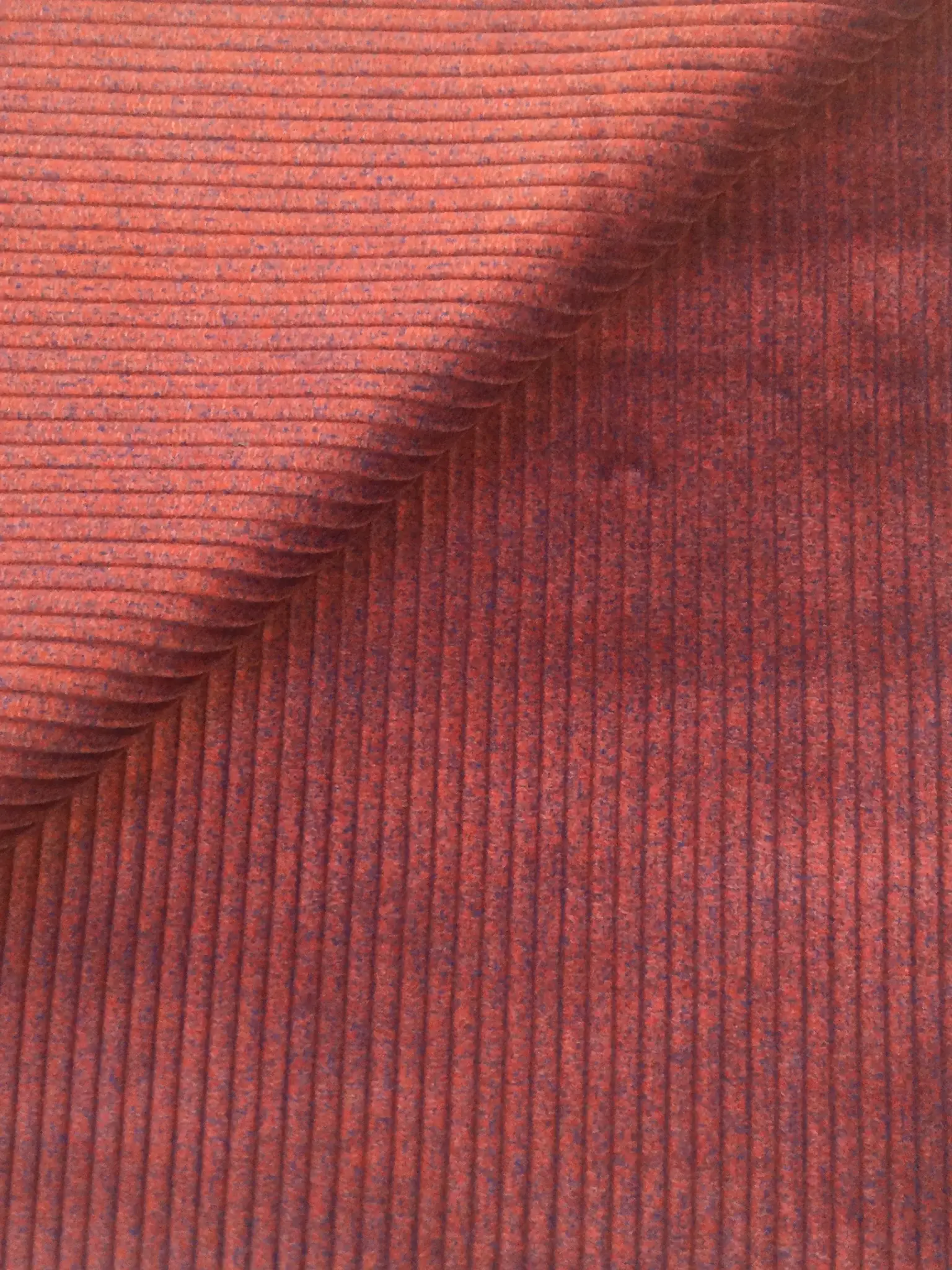 Made in Italy Wide Wale Corduroy in Red/Blue