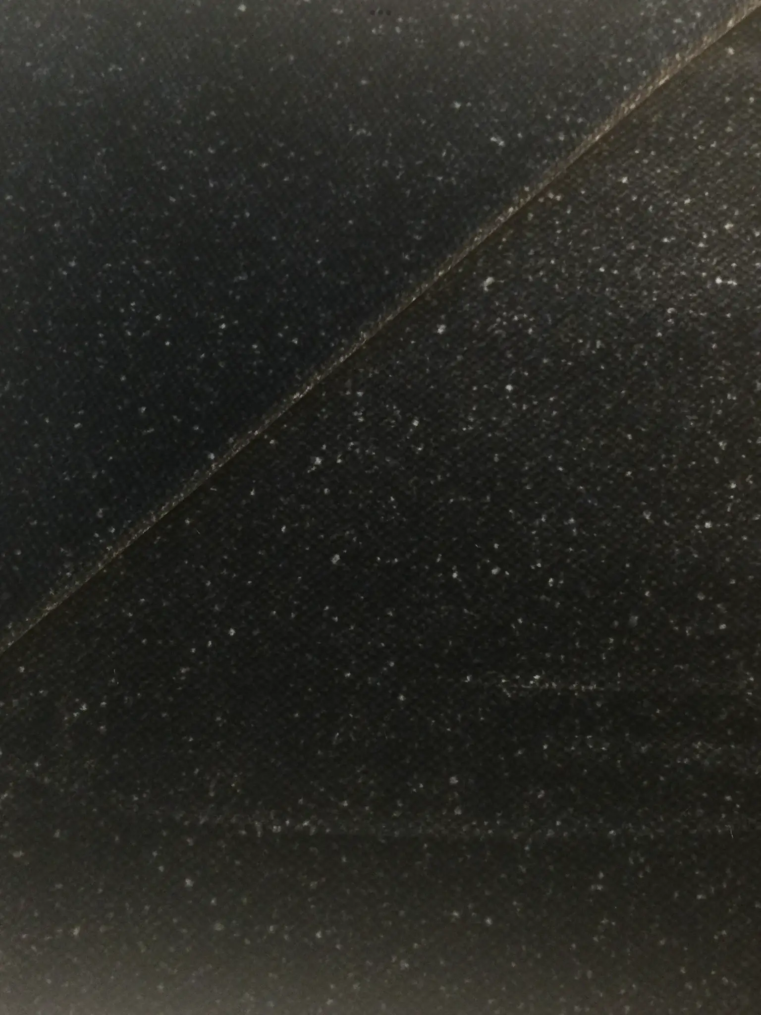 Made in Italy Cotton Velvet in Charcoal Tweed