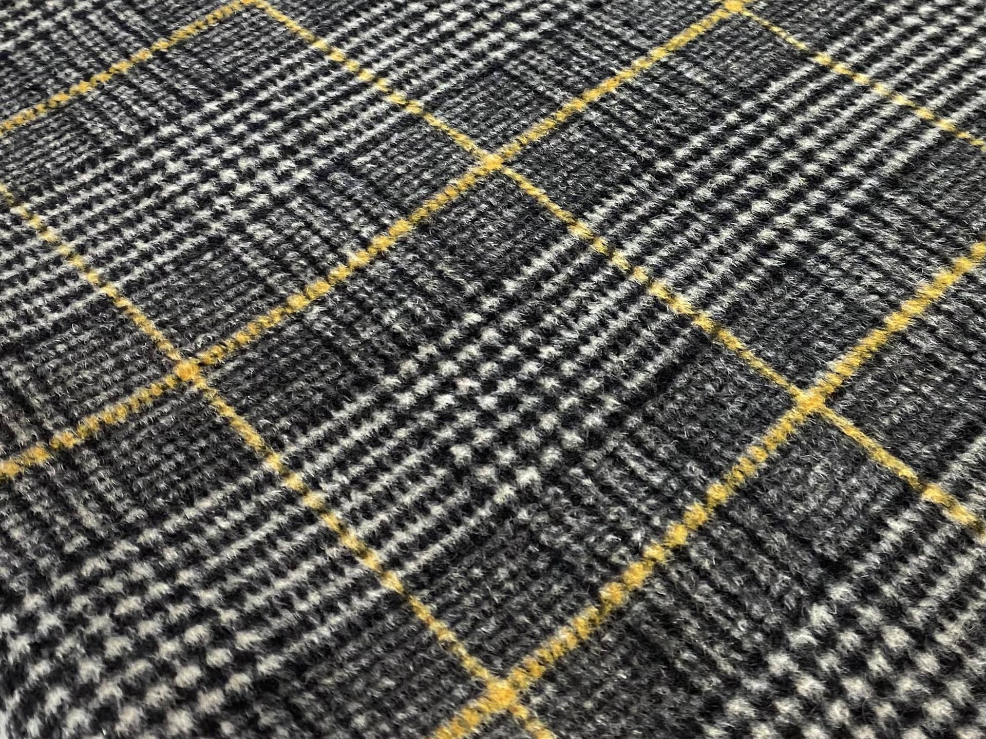 Cashmere Wool Plaid Double Face