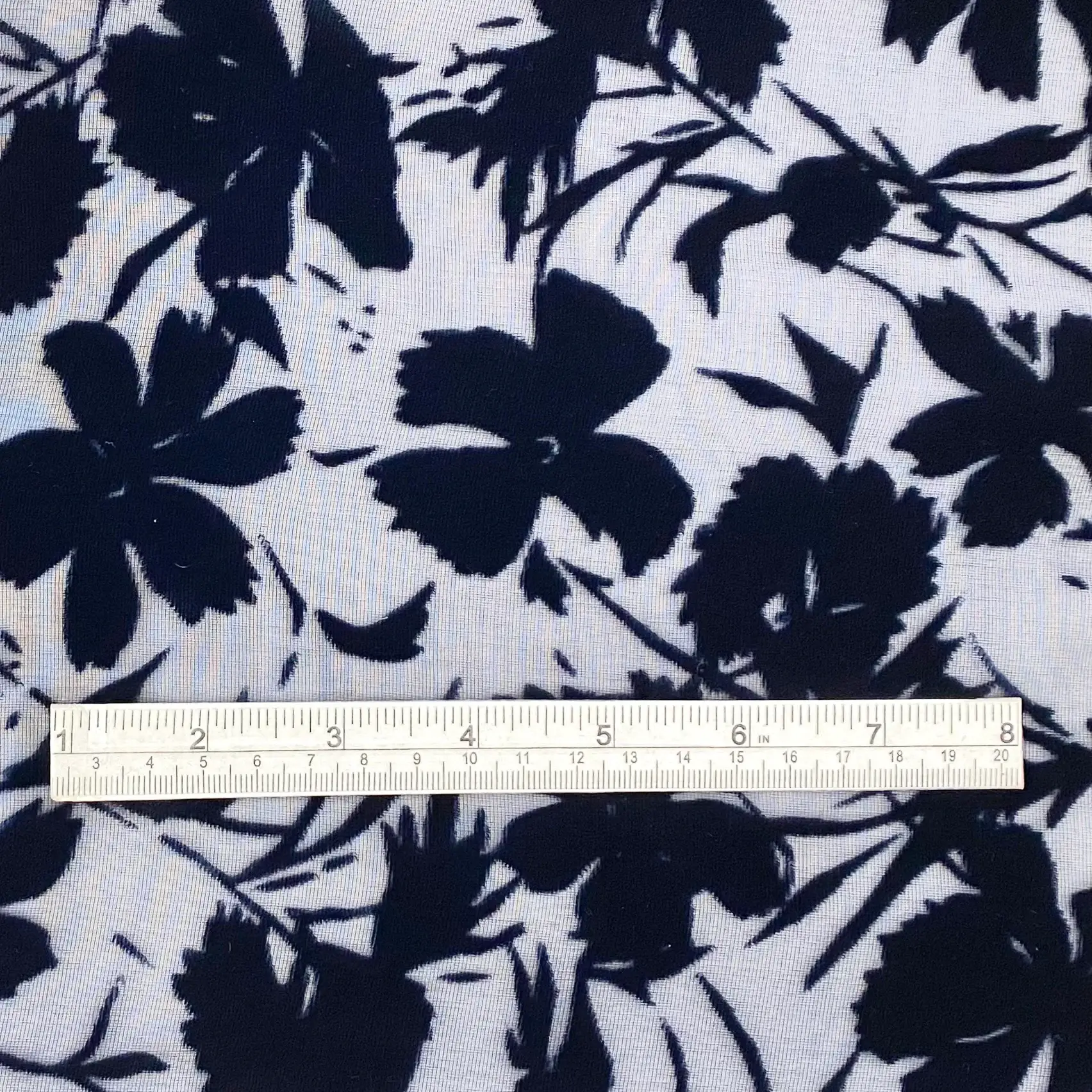 Silk/Rayon Burn Out Velvet