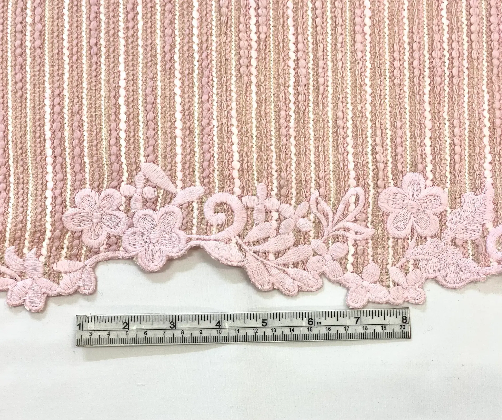 Embroidered Fashion Tweed