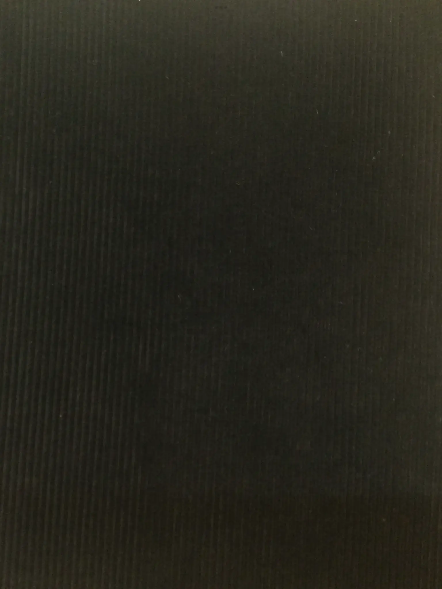 Made in Italy Cotton Corduroy in Black 