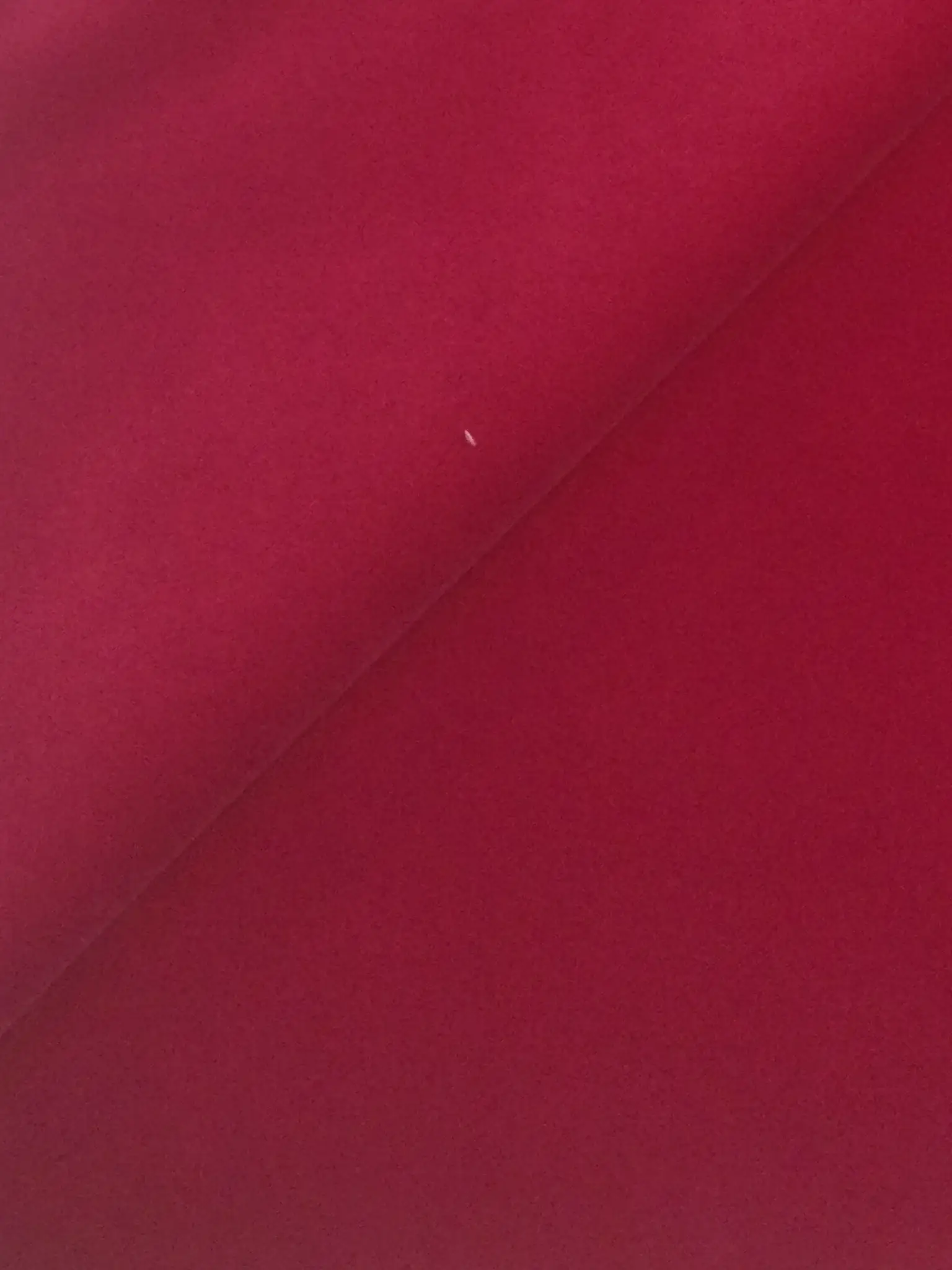 Italian Cotton Velvet in Raspberry