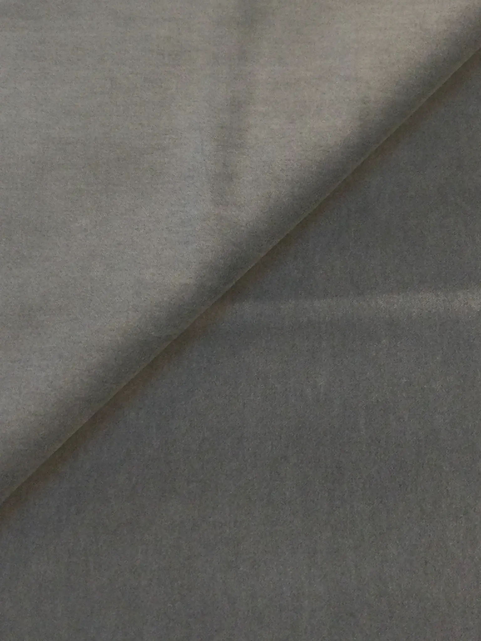 Made in Italy Cotton Velvet in Ash