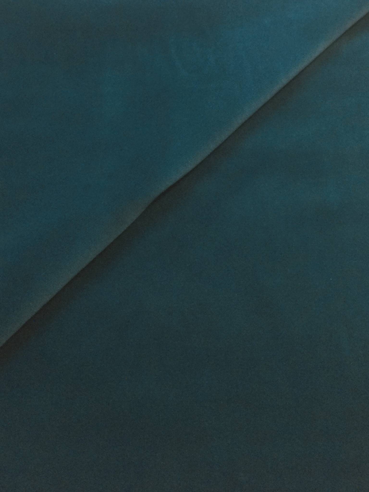 Made in Italy Cotton Velvet in Ocean 
