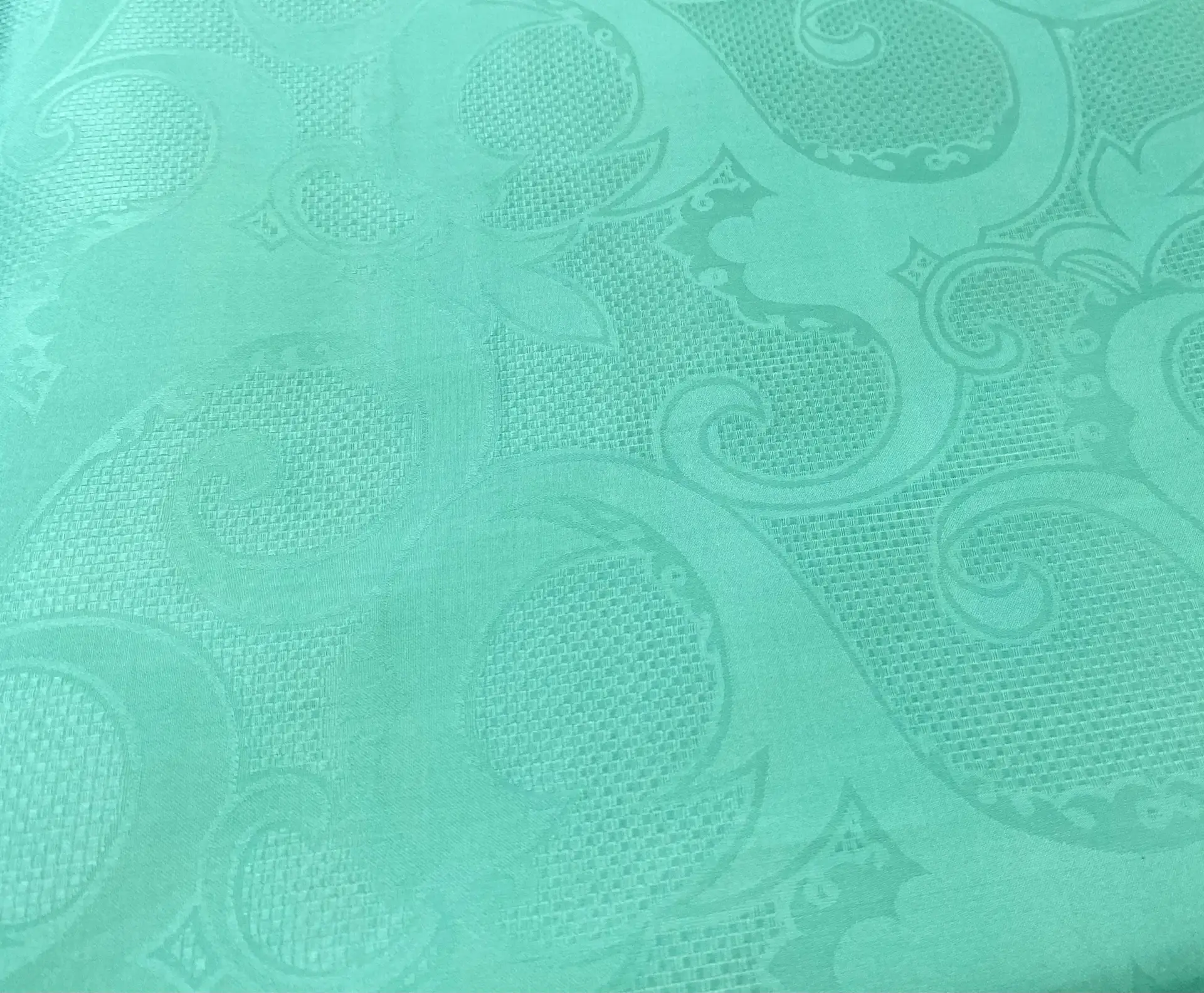 100% Silk Gazar Jacquard Fabric in Warehouse