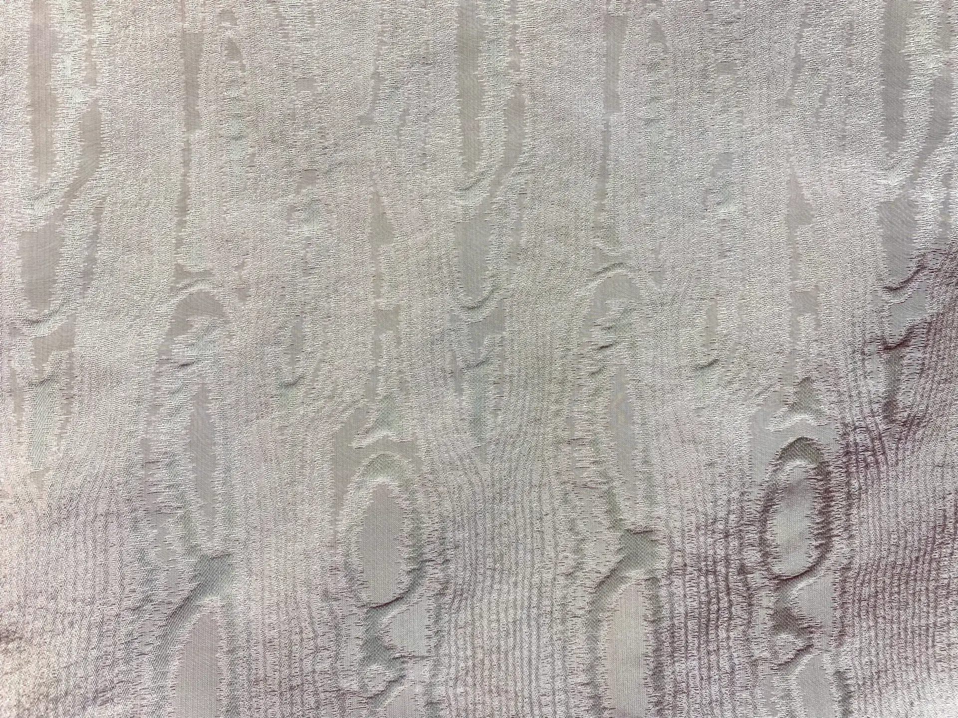 Italian Woven Moiré in pink/Offwhite