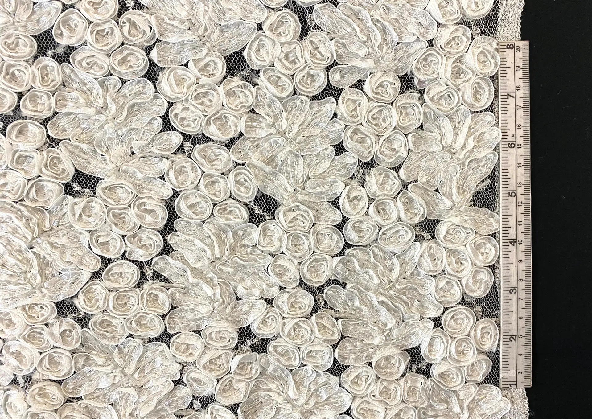 Beaded Ribbon Lace