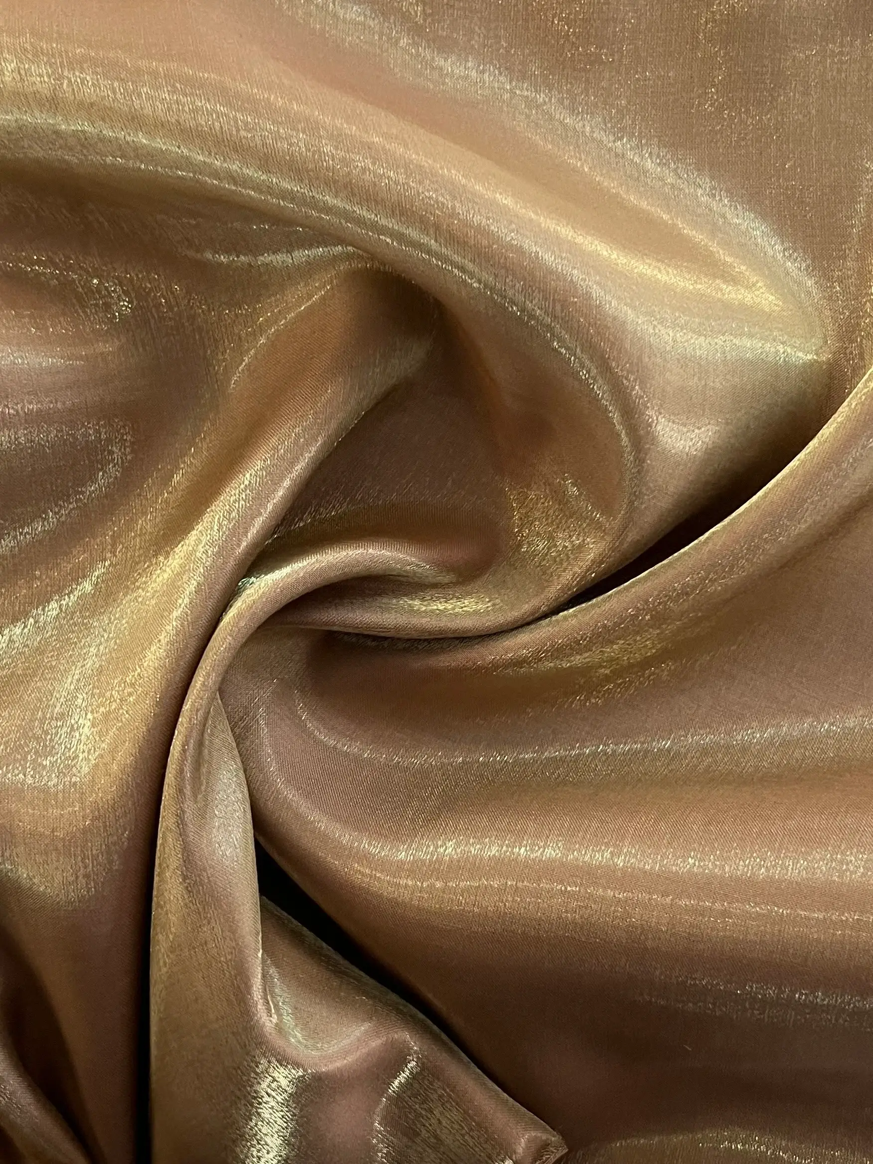 Viscose-Rayon Blend Iridescent Charmeuse