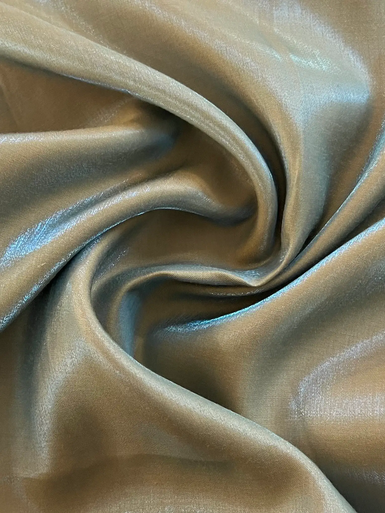 Viscose Rayon Blend Iridescent Charmeuse 