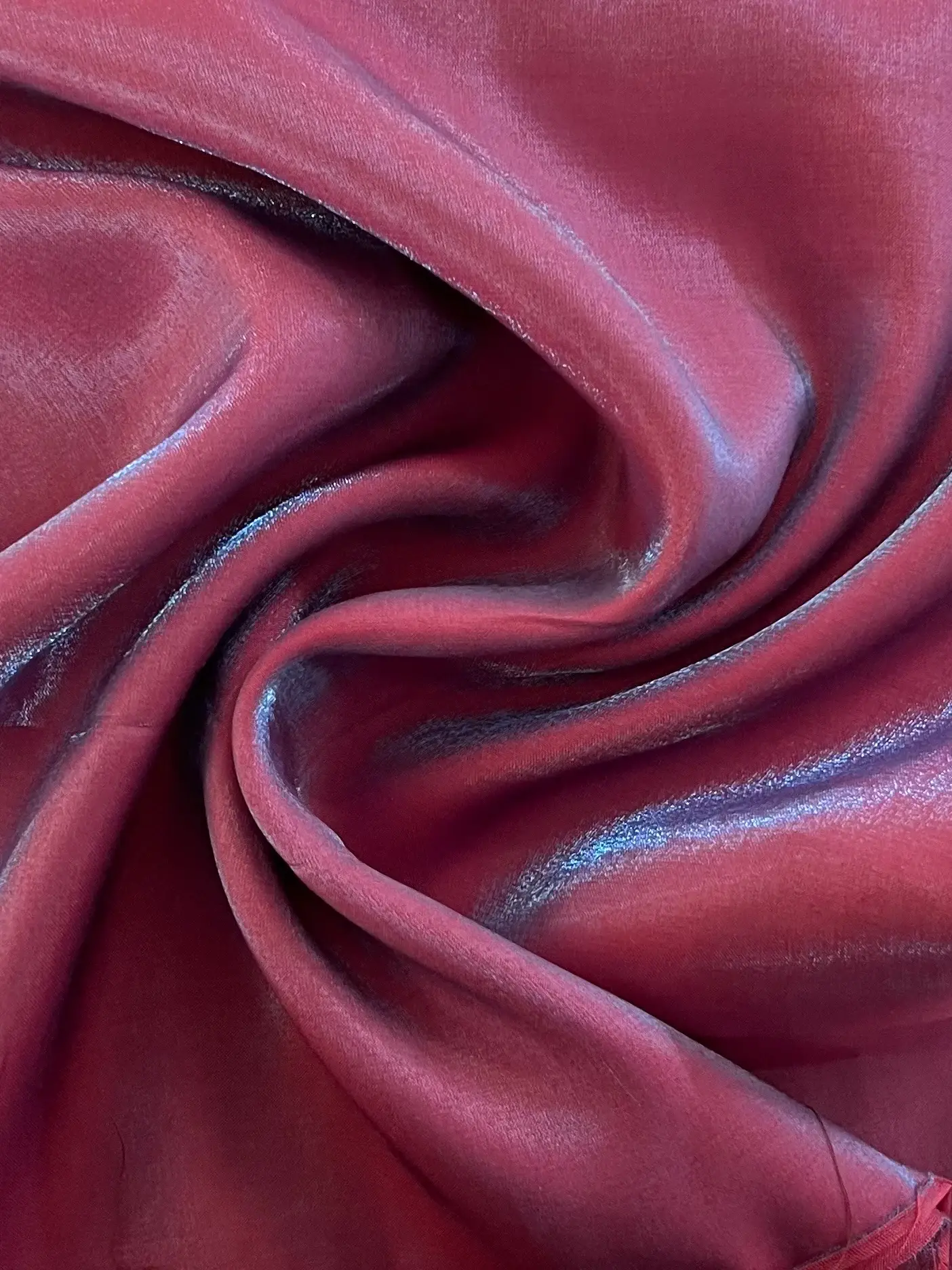 Viscose Rayon Blend Iridescent Charmeuse 
