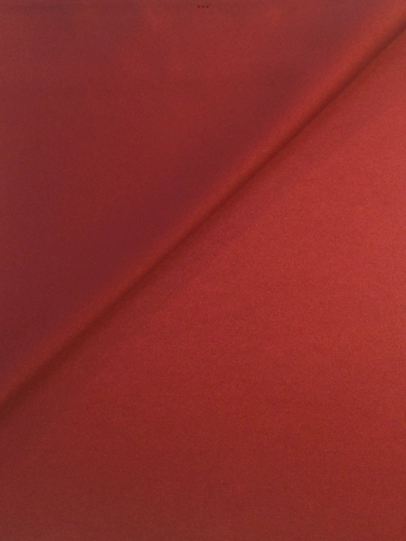 Heavy Stretch Matte Satin in Venetian Red