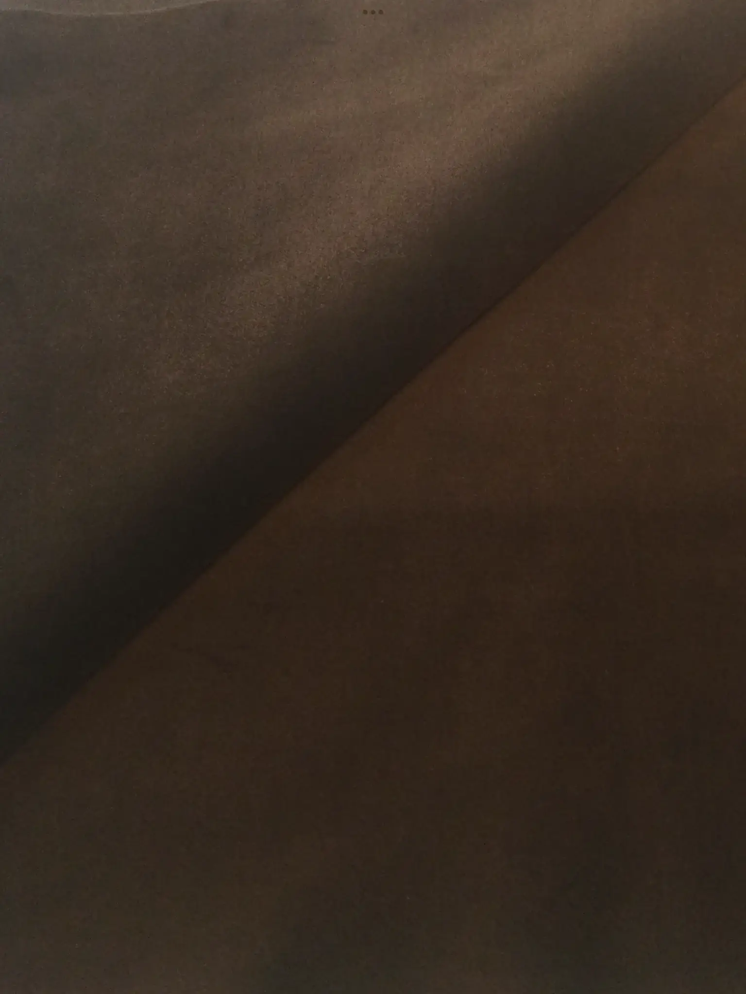 Pure Cotton Velvet in Sable