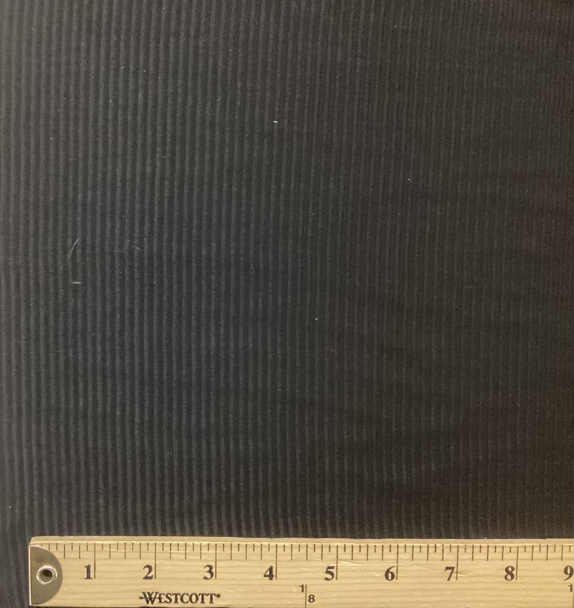 100% Silk Stripe Jacquard In Raven 