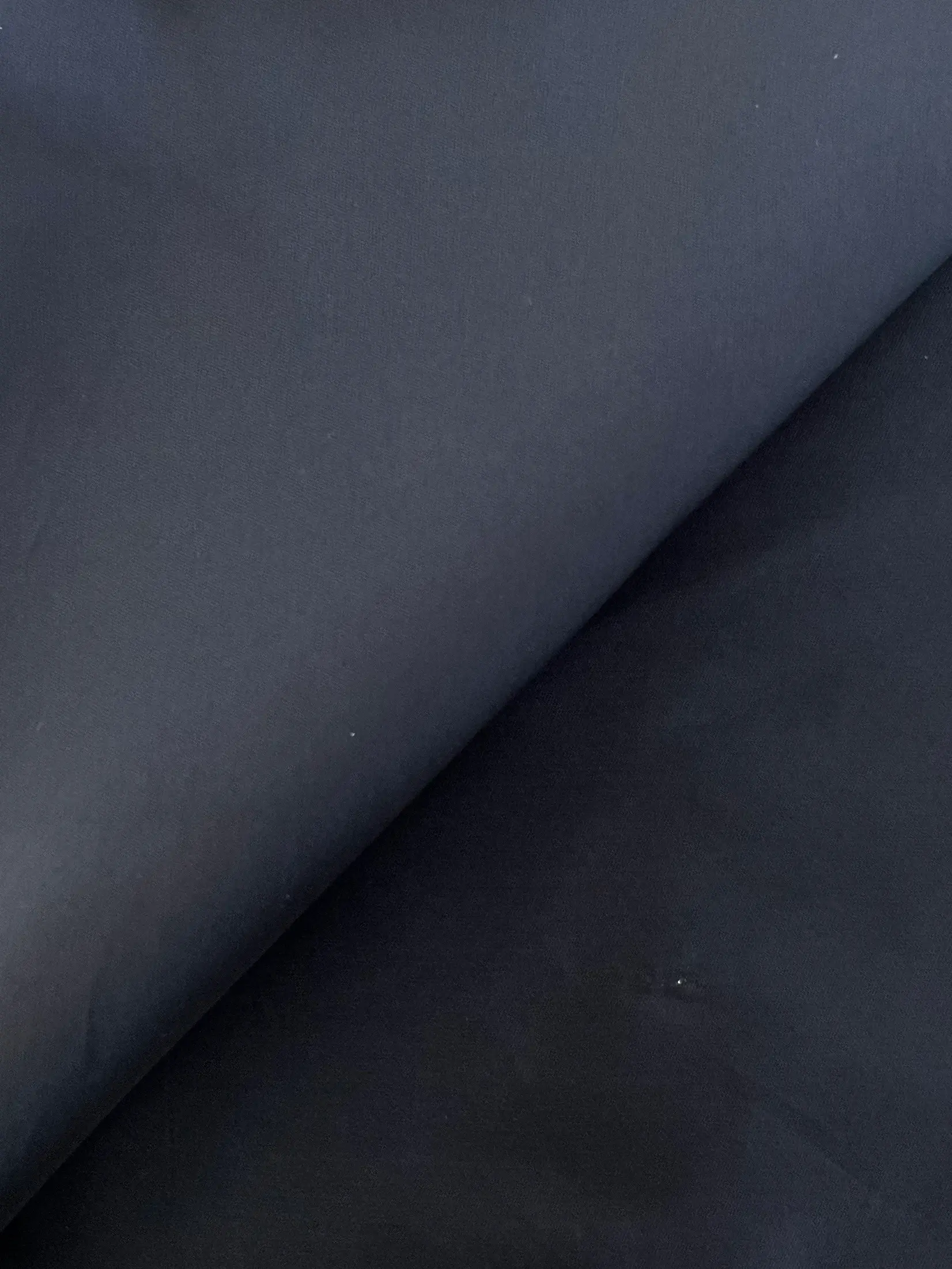 Silk & Polyester Mikado in Midnight 