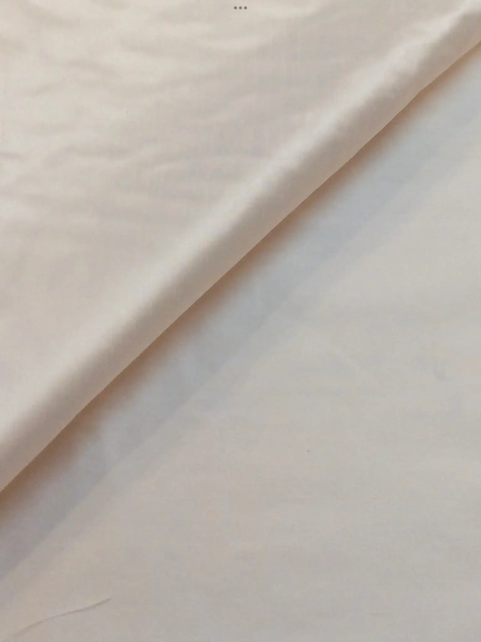 Pure Silk Duppioni in Off White 