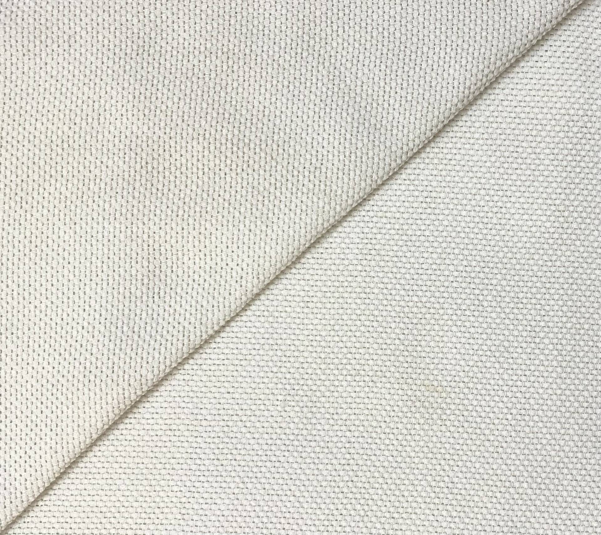 Cotton Blend Mesh in White