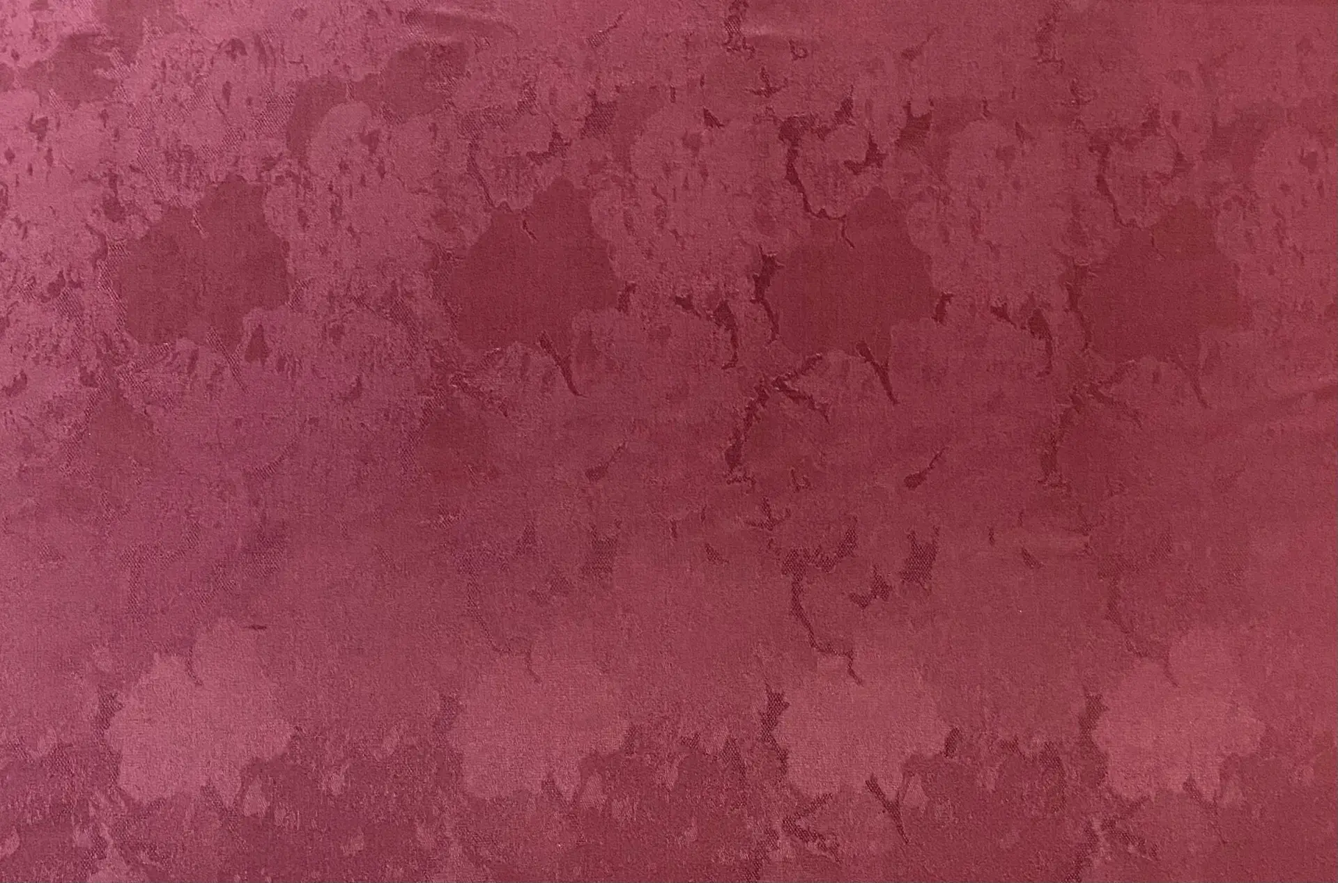Made in Italy Pure Silk Abstract Jacquard in Crimson