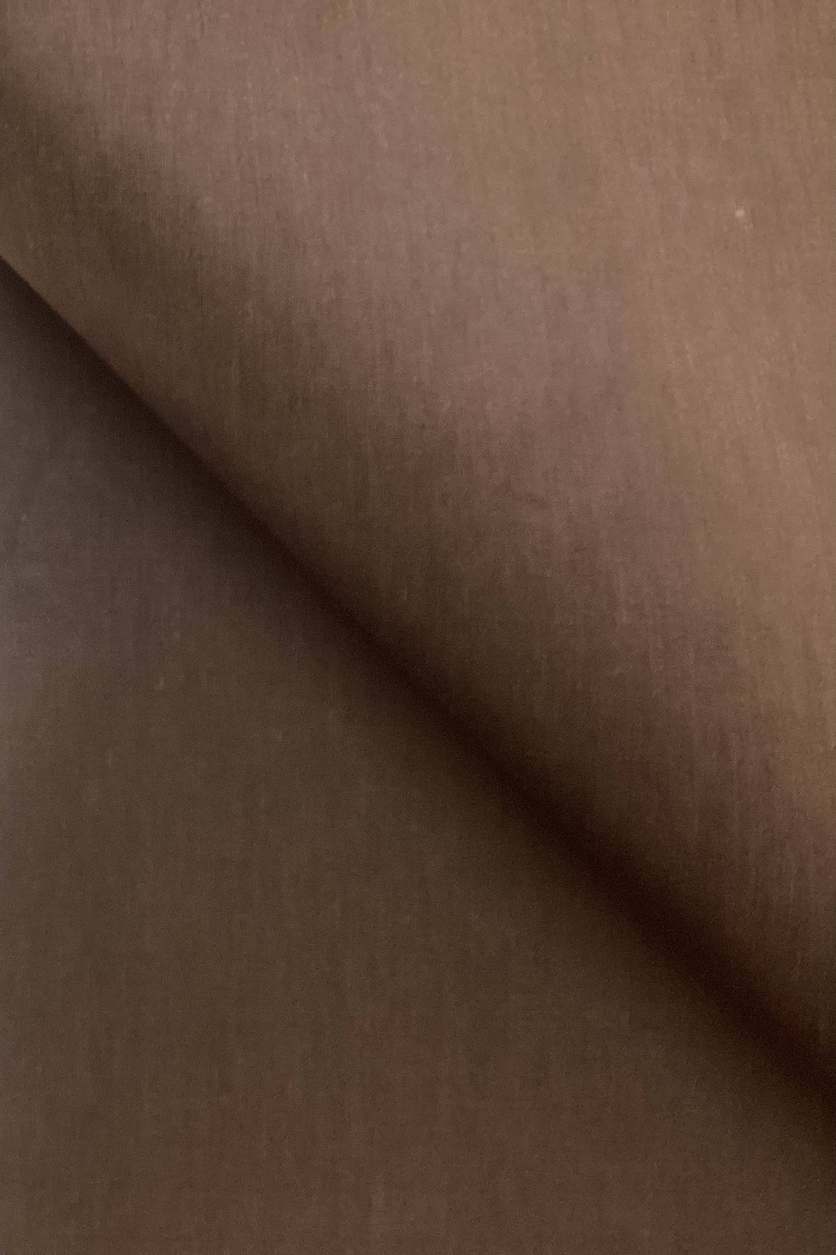 Silk & Linen Shantung In Coffee Bean