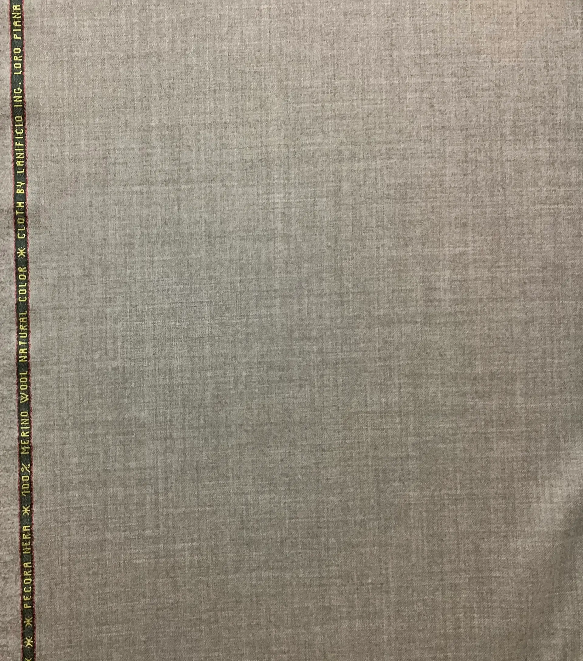 Made in Italy Loro Piana 100% Wool In Oatmeal 