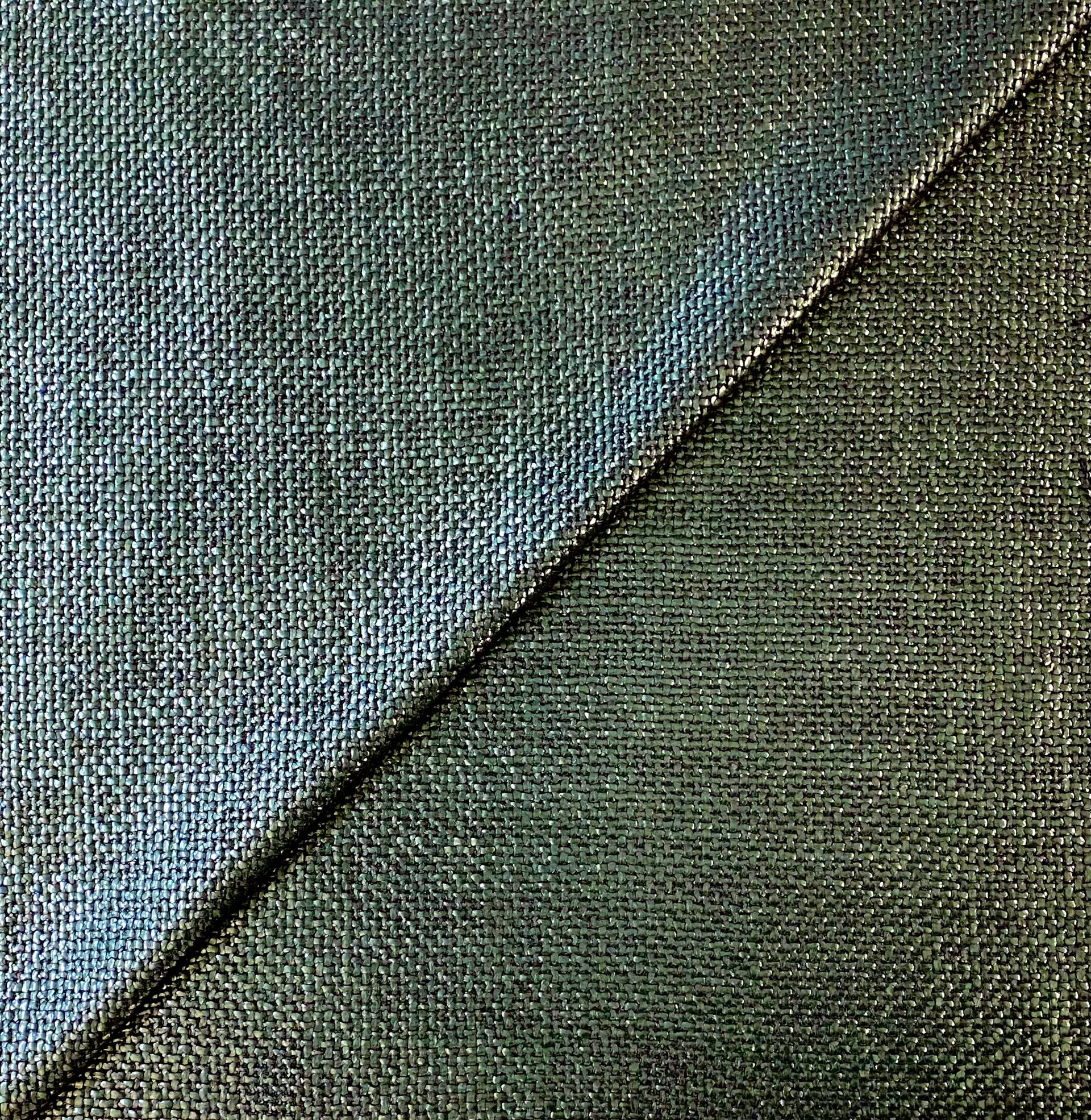 Metallic Coated Wool Tweed