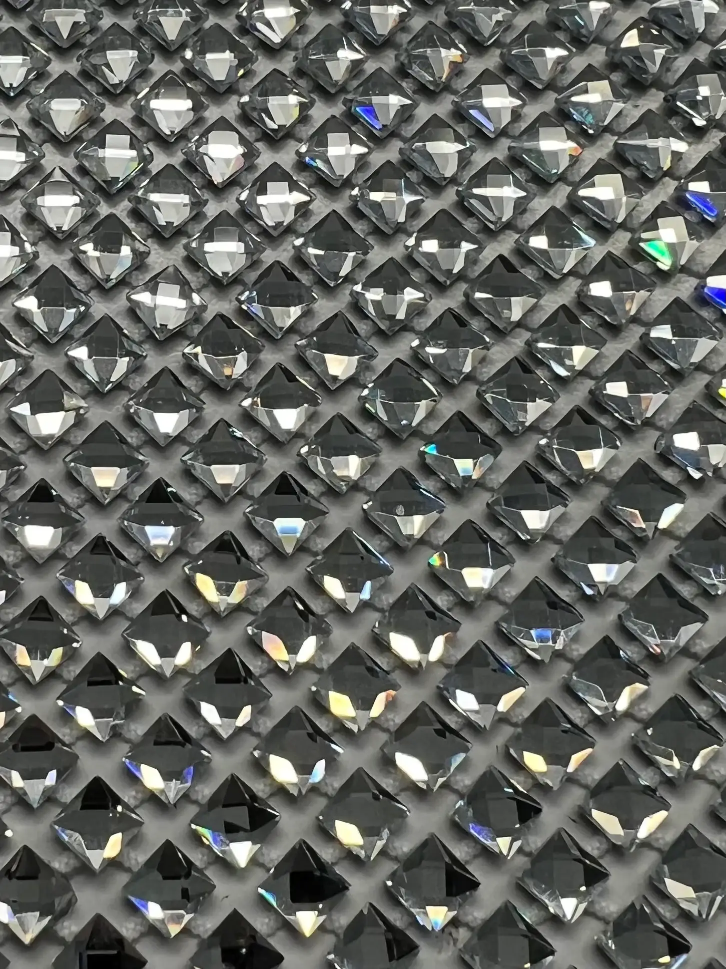 Princess Crystal Mesh in Silver