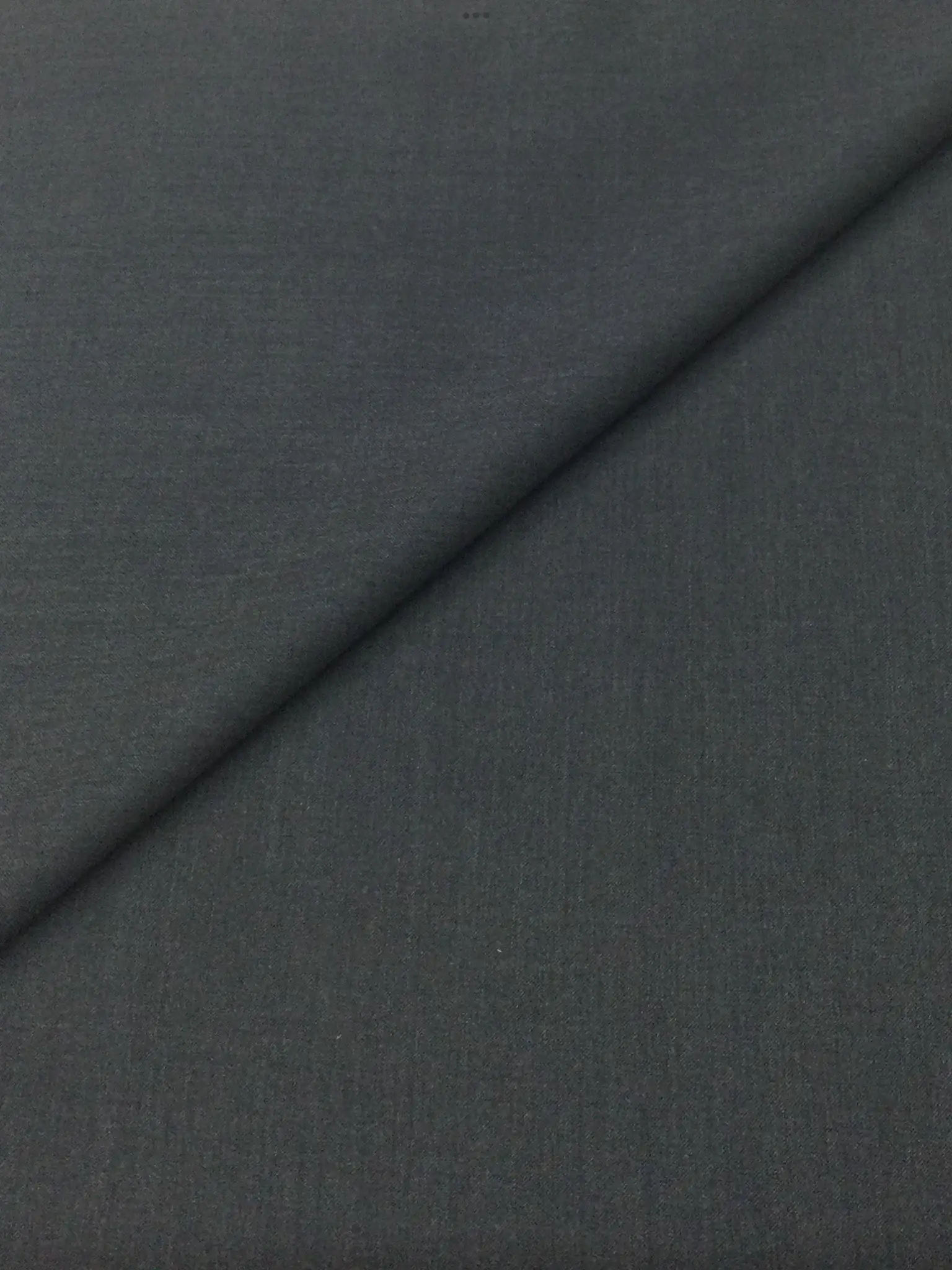 Italian Ermenegildo Zegna Wool in Steel Grey