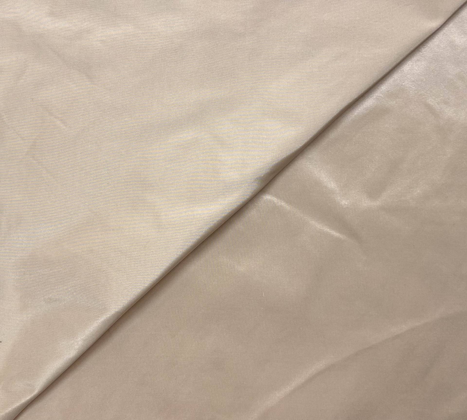 100% Silk Taffeta in Skin