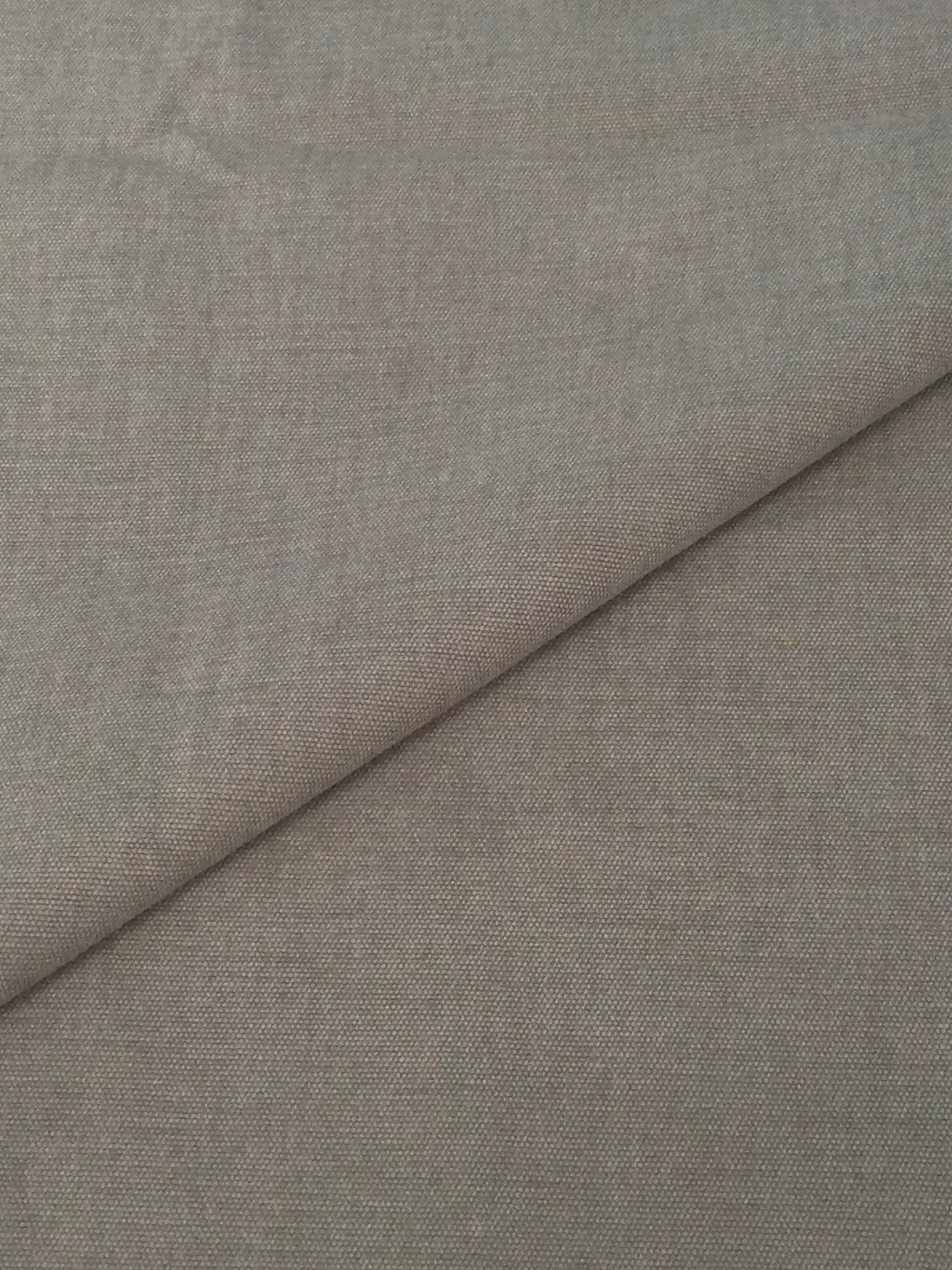 Made in Italy Brushed Cotton Upholstery Canvas in Mushroom