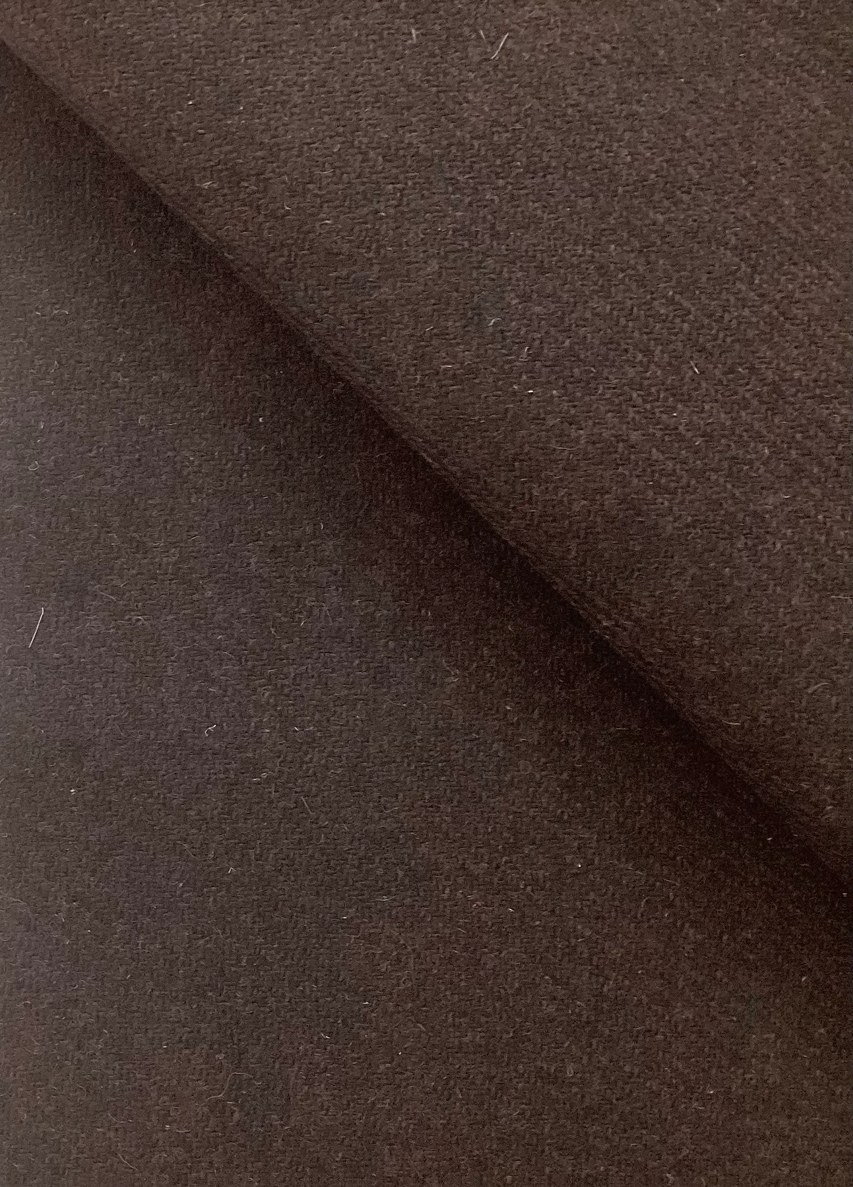 Scottish Wool Harris Tweed in Dark Chocolate