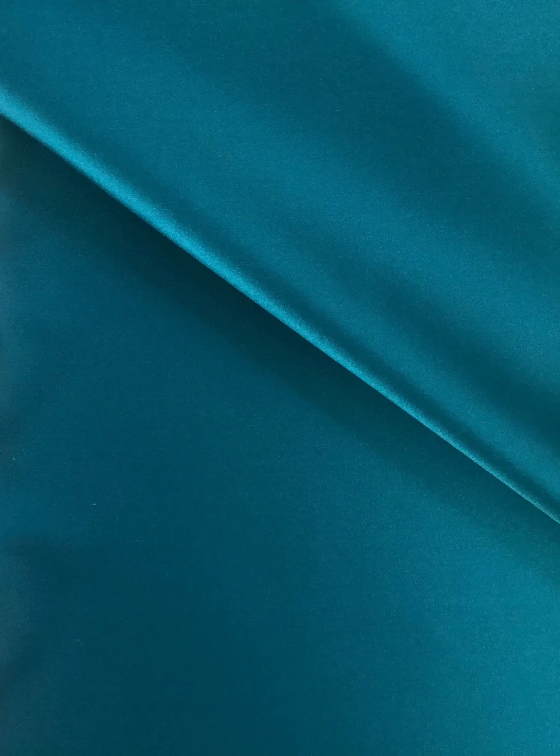 Stretch Silk Charmeuse in Teal