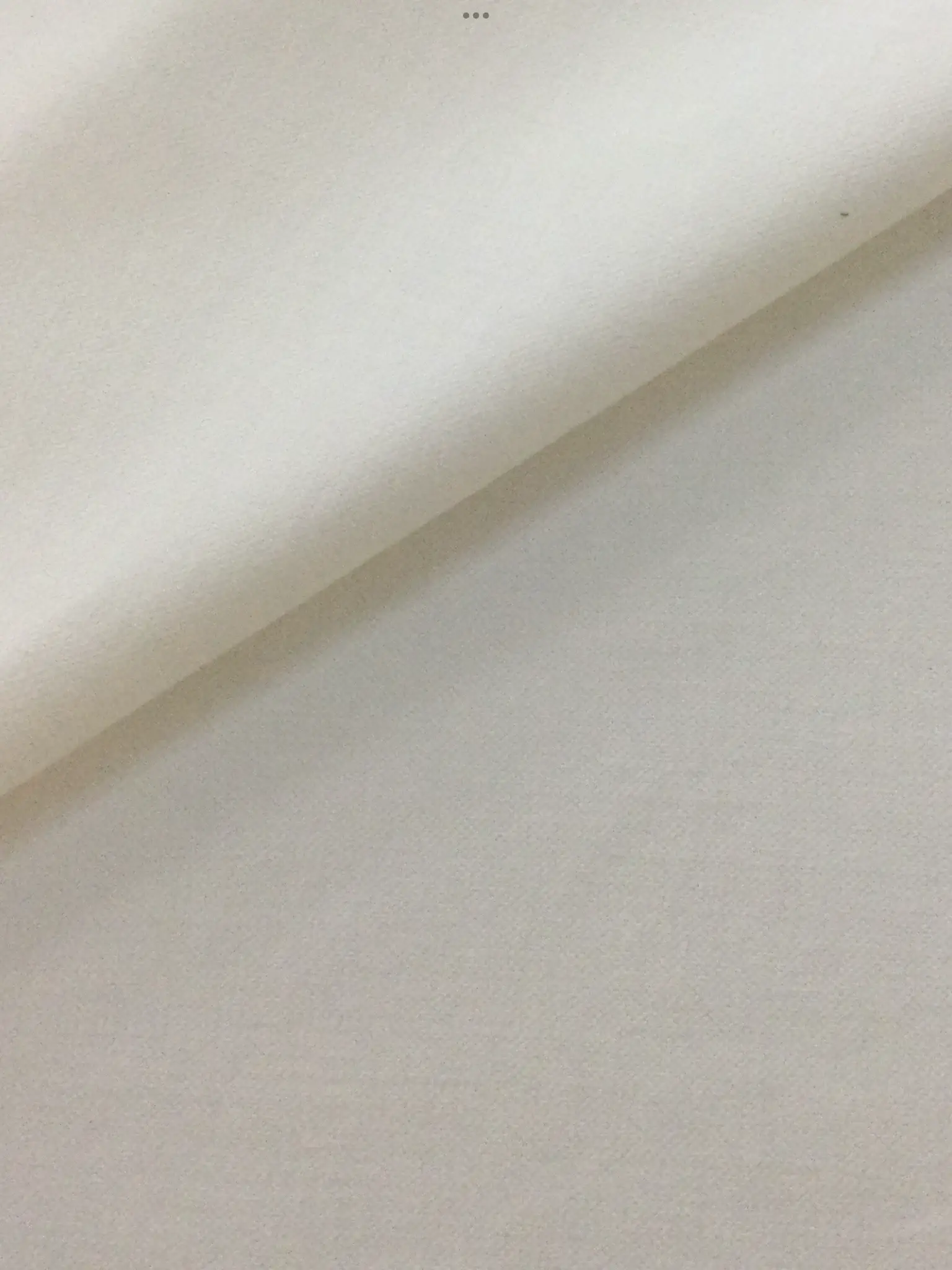 Made in Italy Recycled Upholstery Cotton in Off-White
