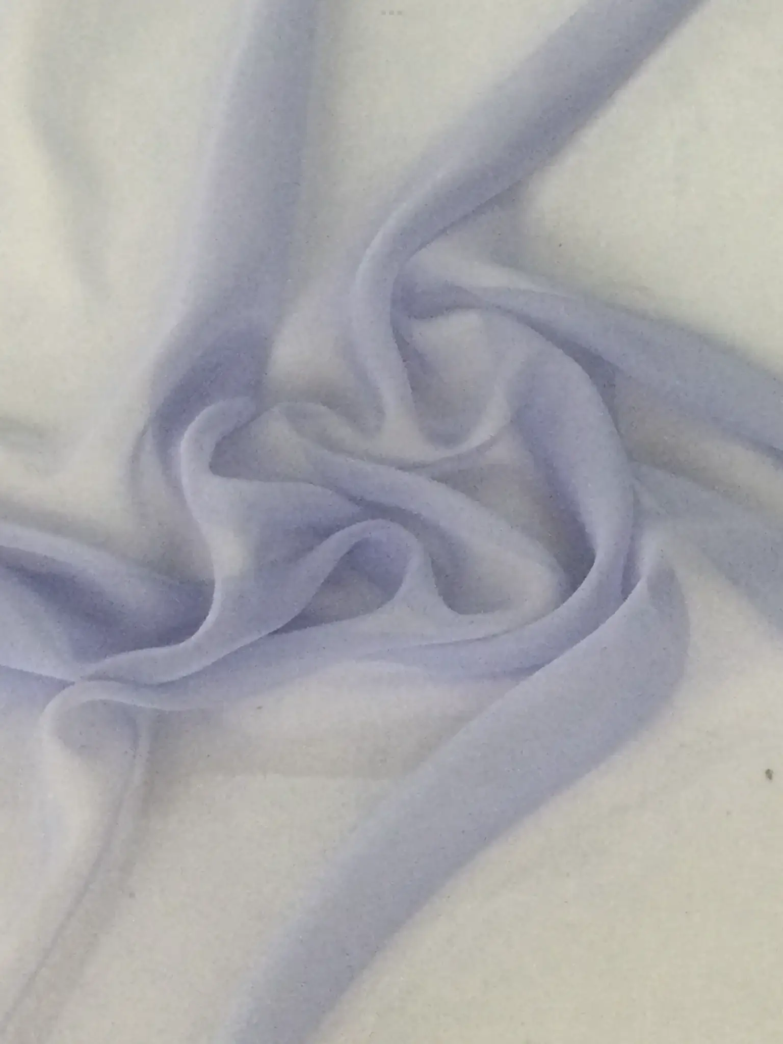 Polyester Chiffon in Periwinkle