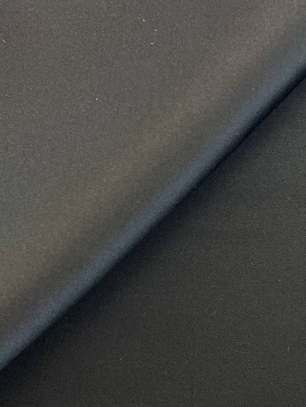 Double-Faced Silk Satin in Jet Black (42momme)